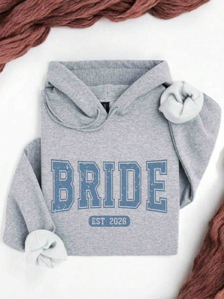 Bride EST 2026 Hoodie