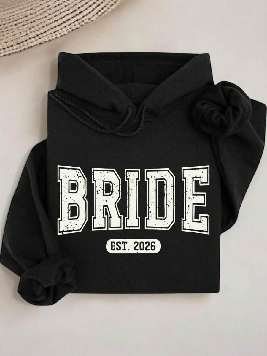 Bride EST 2026 Hoodie