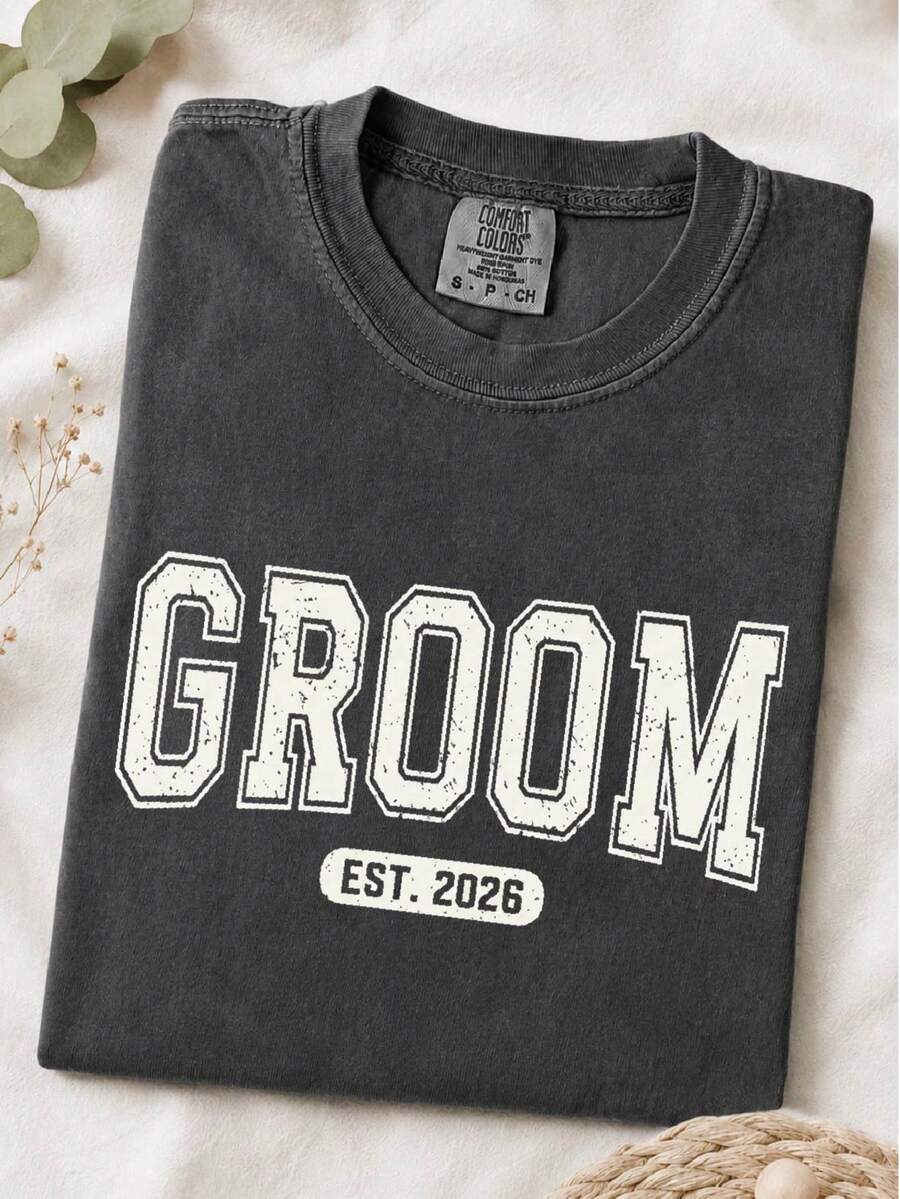 Groom EST 2026 T-Shirt