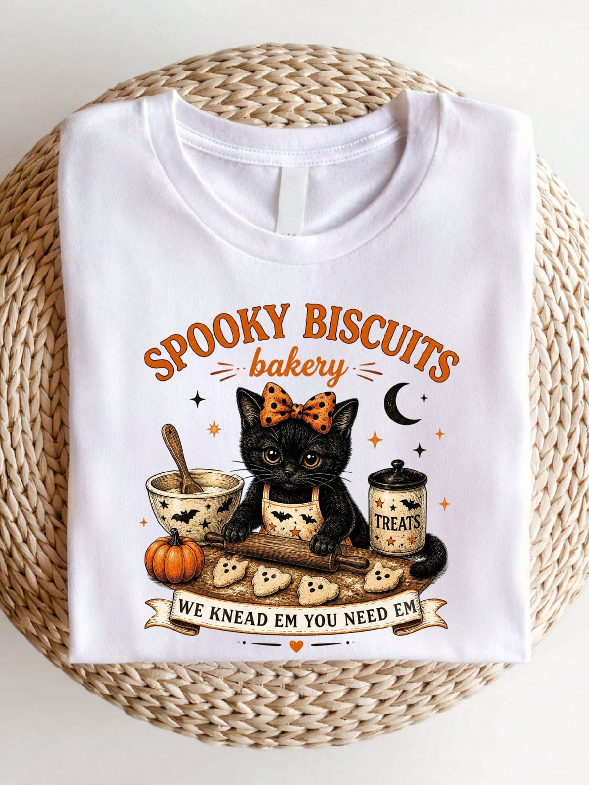 Spooky Biscuits Bakery T-Shirt