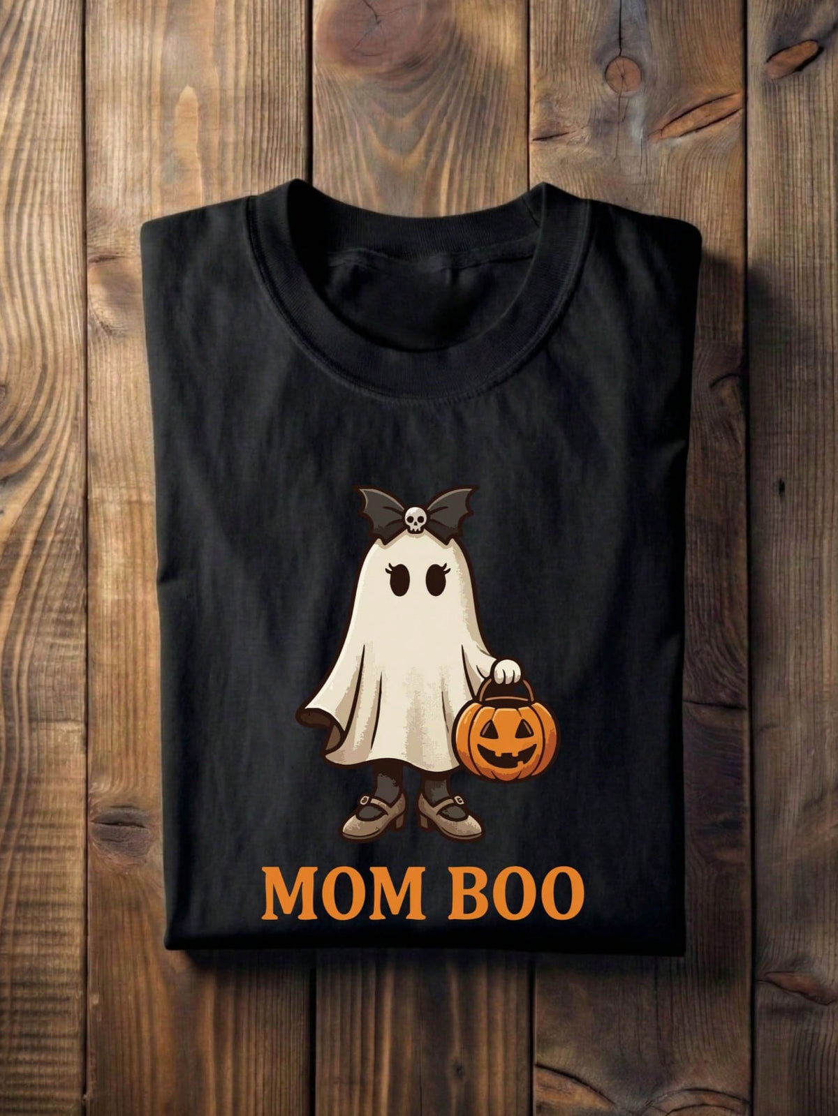1 PC Mom Boo Dad Boo T-Shirt