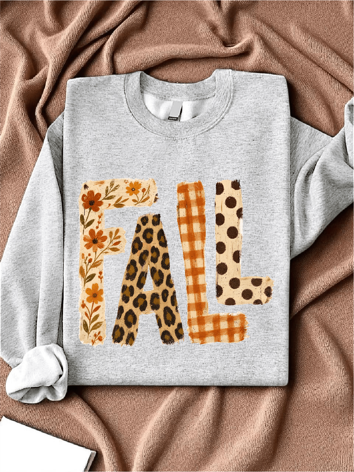 Thanksgiving Distressed Autumn Sweatshirt