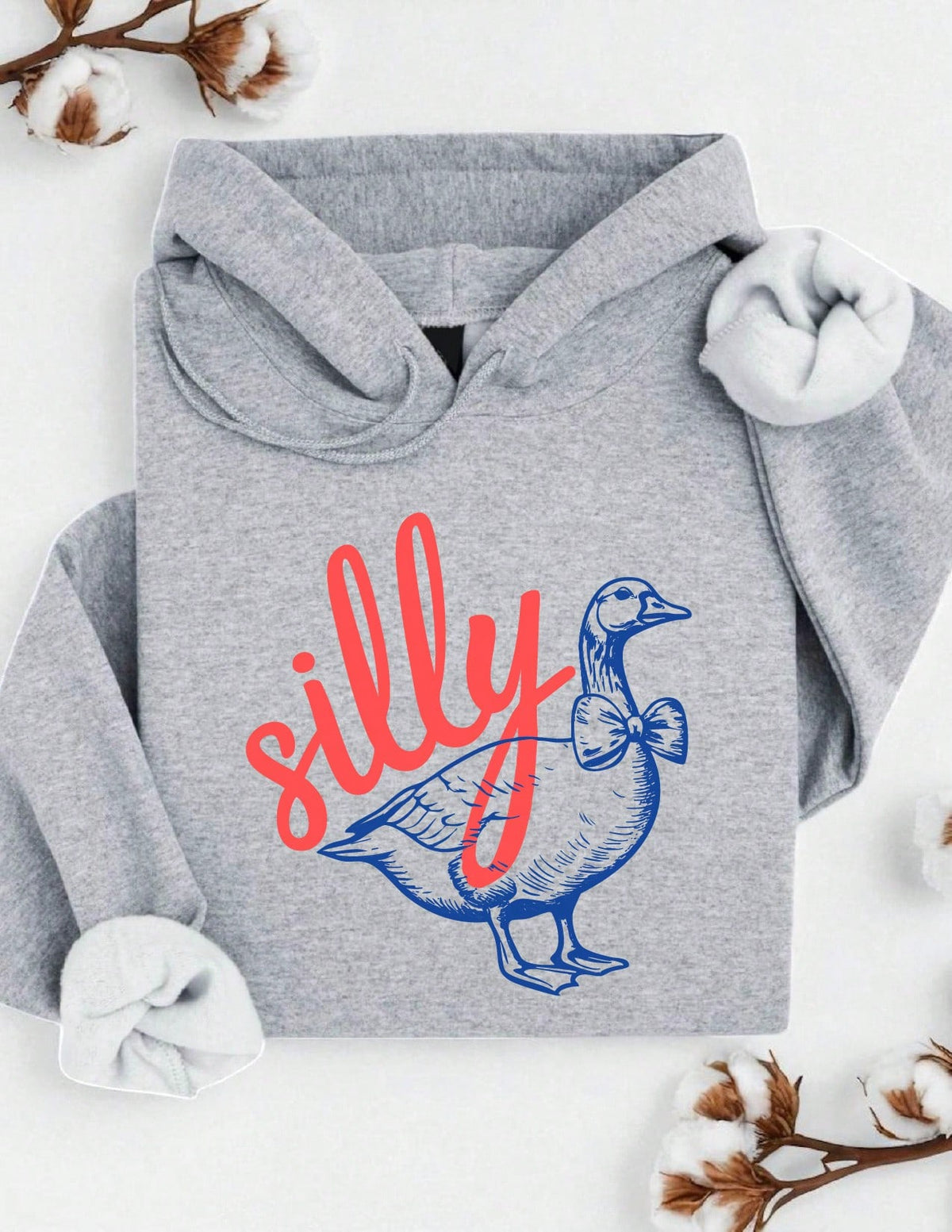 Silly Goose Bow Hoodie