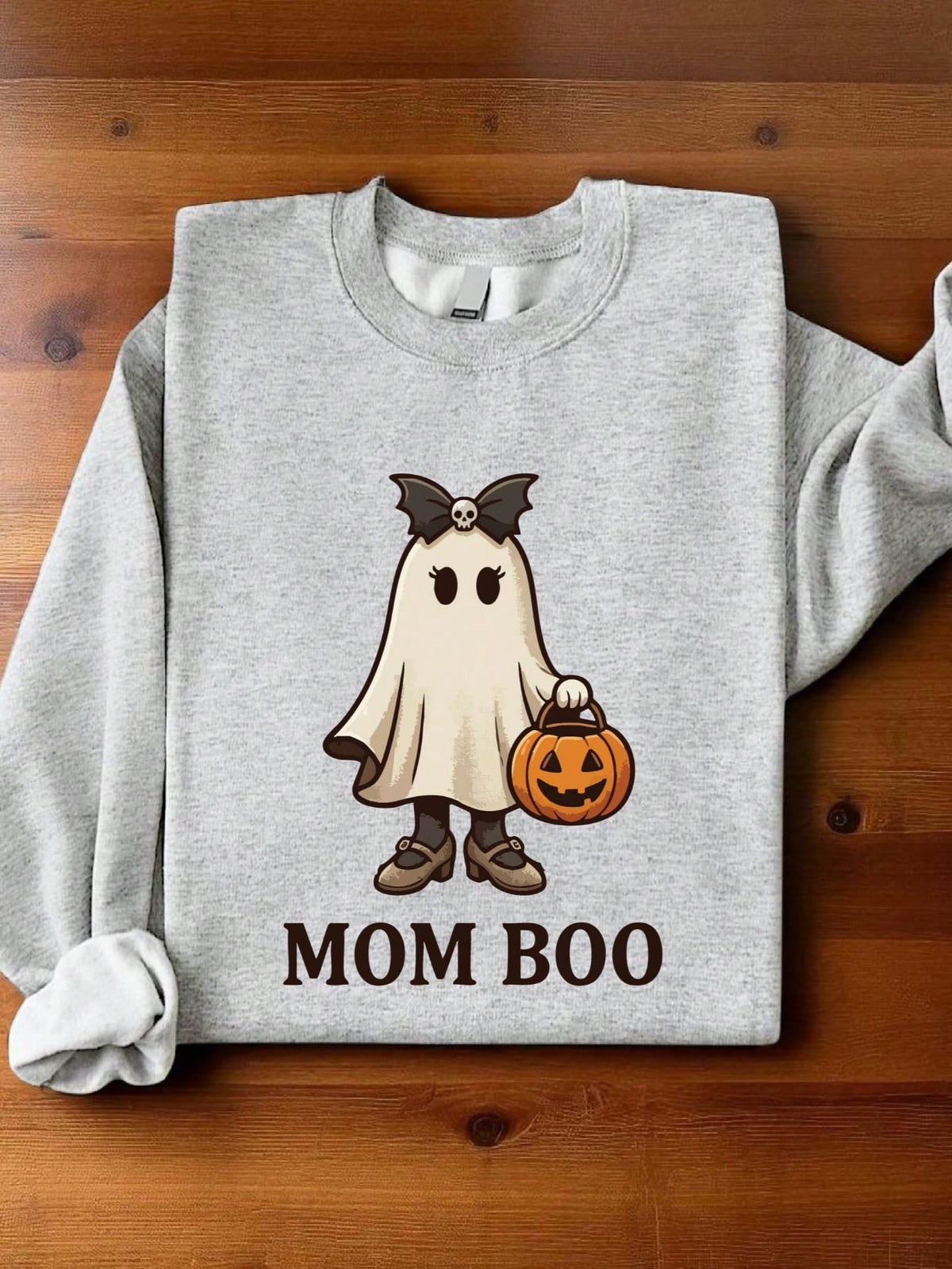 1 PC Mom Boo Dad Boo Sweatshirt