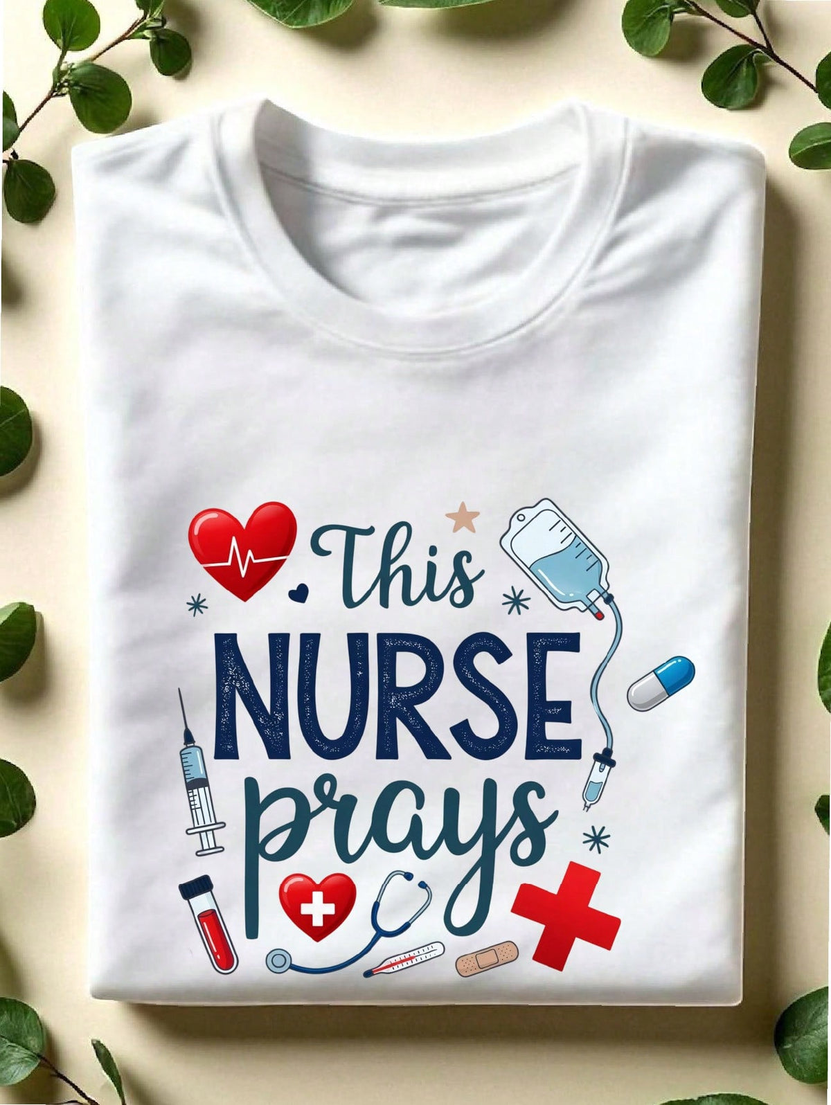 This Nurse Prays T-Shirt