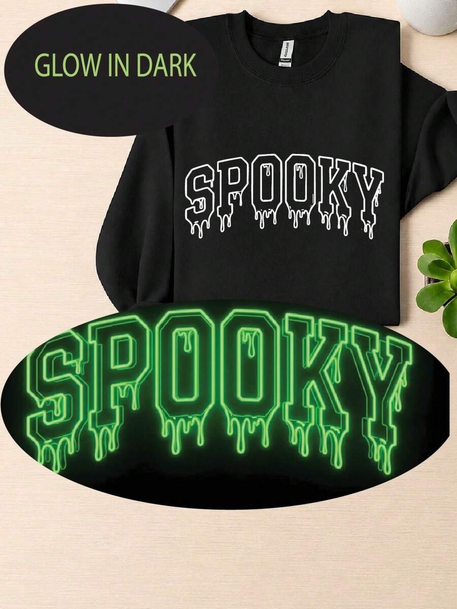 Spooky Glow In Dark Sweatshirt