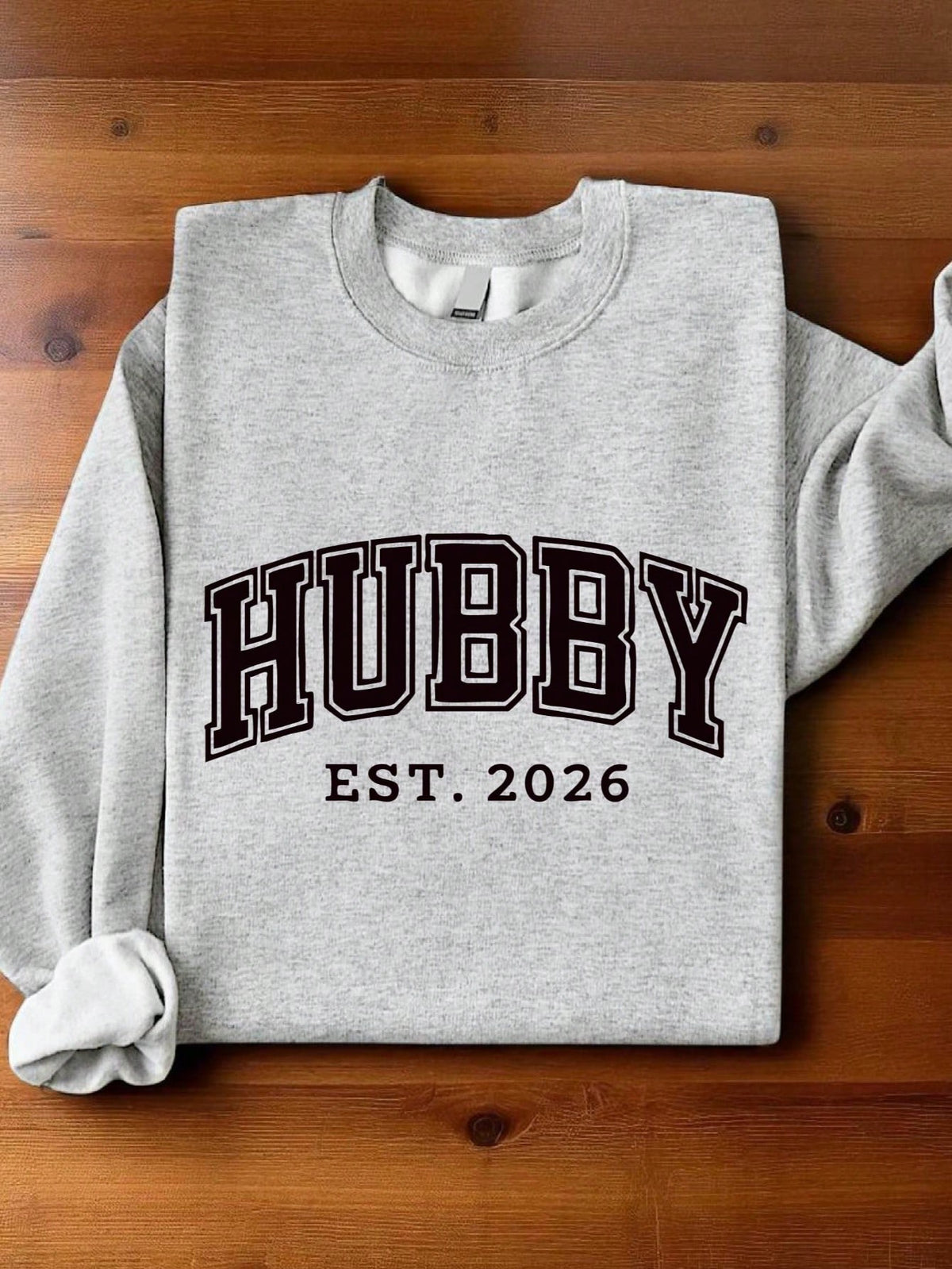 1 PC Wifey Hubby EST 2026 Sweatshirt