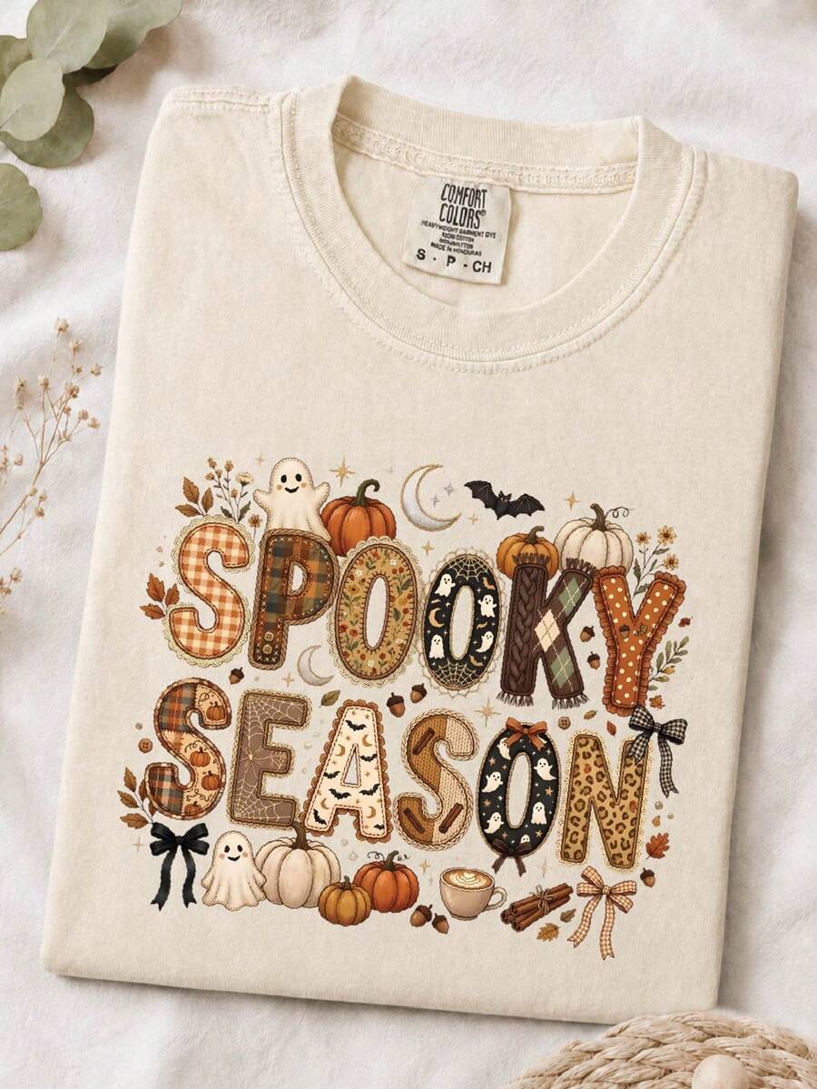 Spooky Season (DTF Graphic Print) T-Shirt