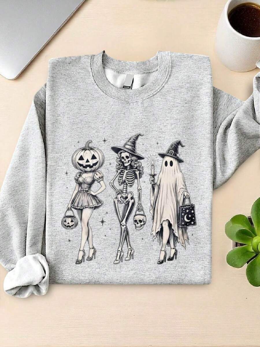 Halloween Pumpkin Sweatshirt