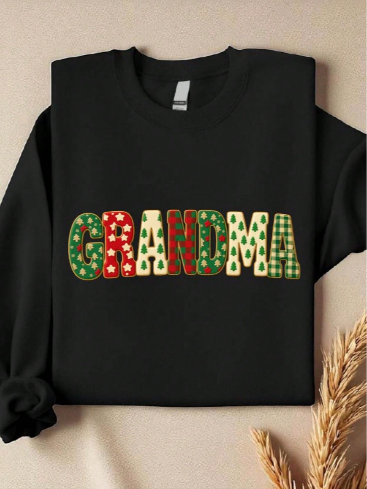 1 PC Grandma Grandpa Christmas Sweatshirt