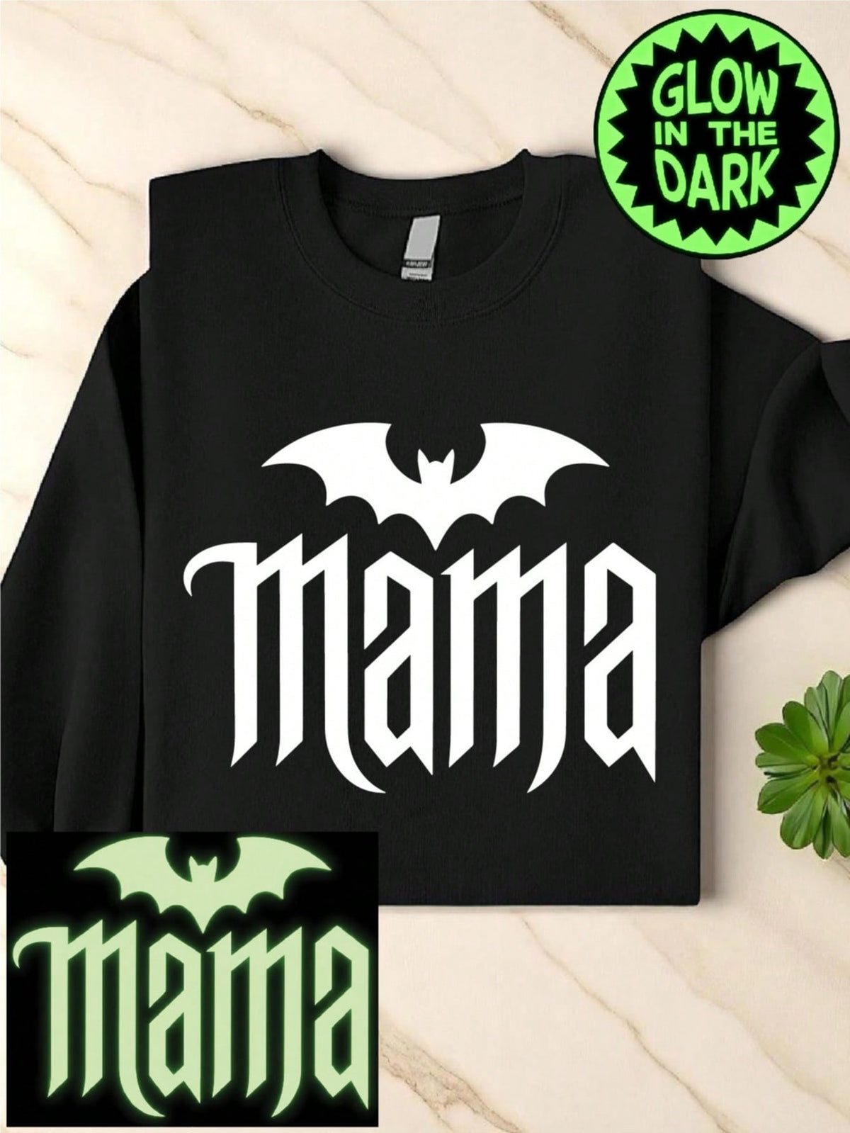 Mama Glow In The Dark Sweatshirt