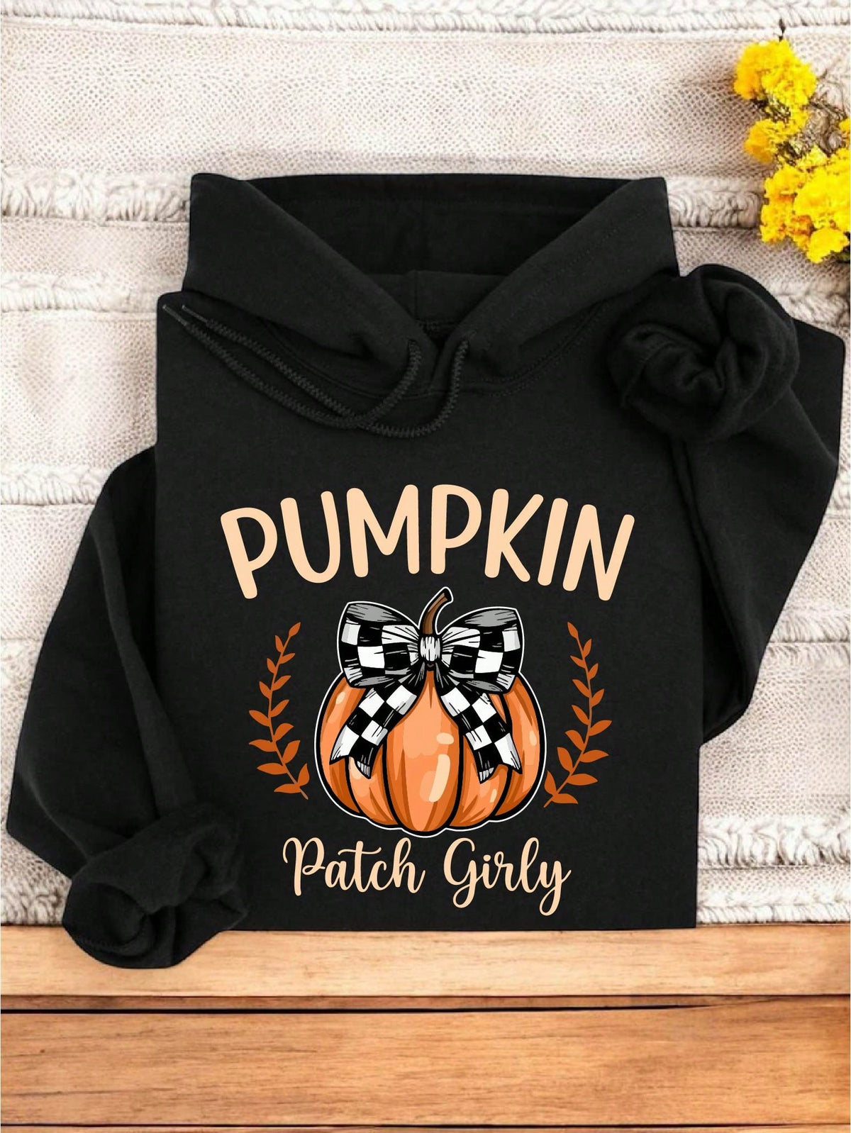Pumpkin Patch Girly Hoodie