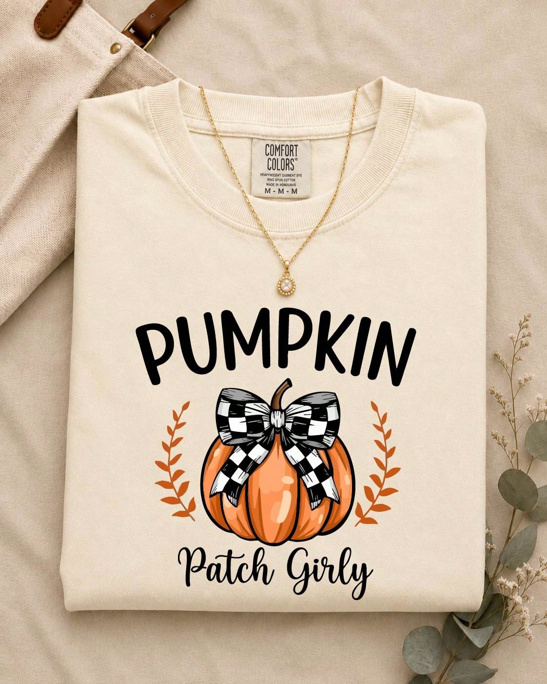 Pumpkin Patch Girly Comfort T-Shirt