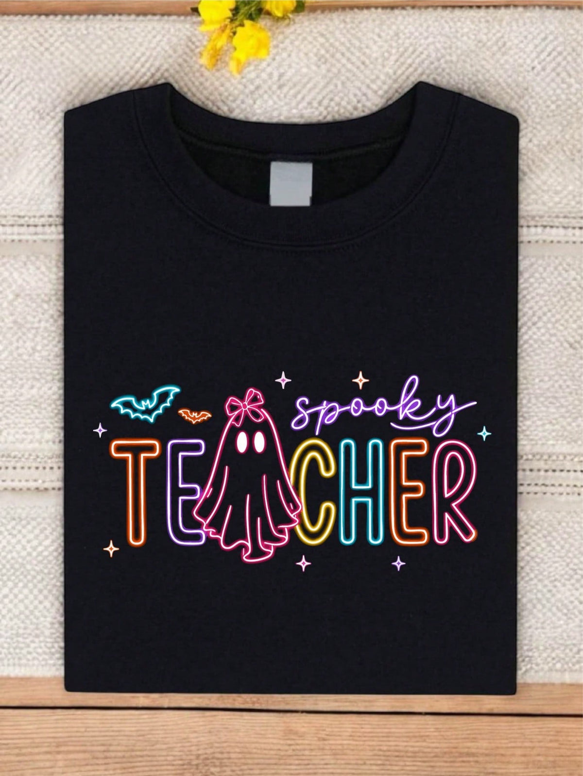 Spooky Teacher Ghost T-Shirt