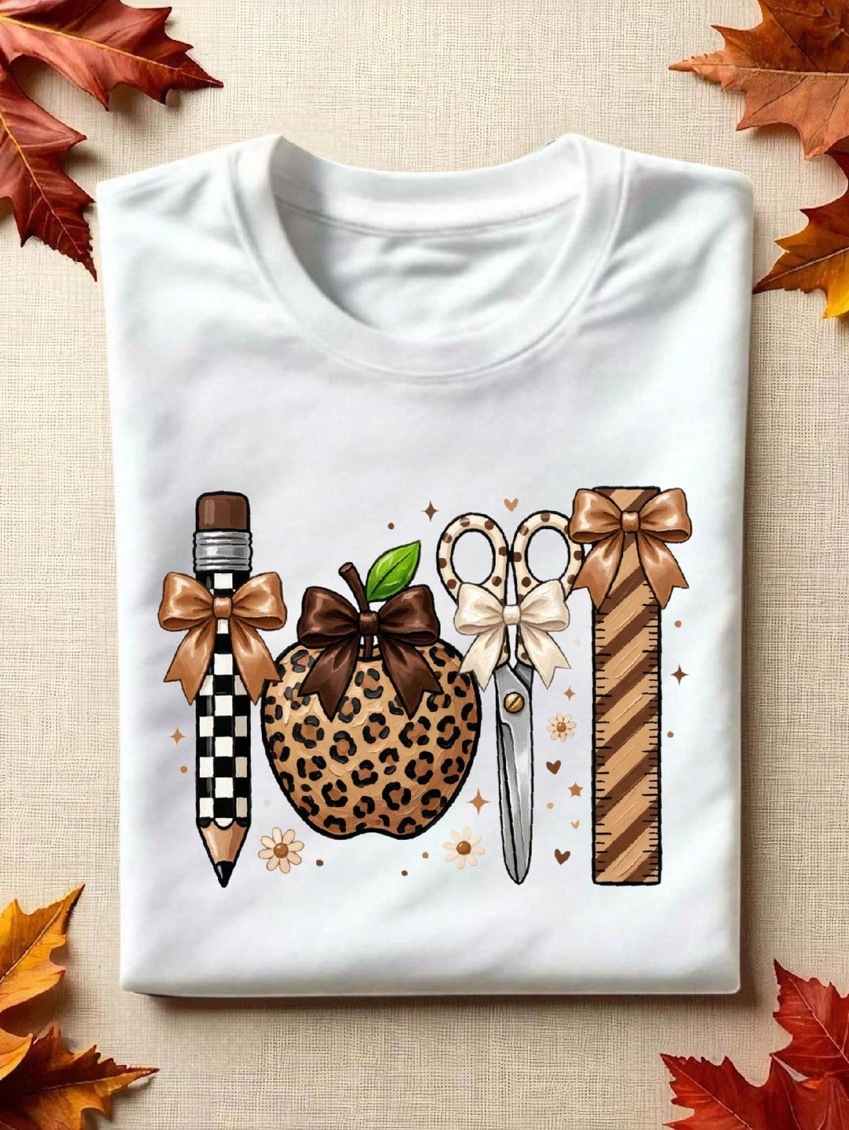 Leopard Teacher T-Shirt