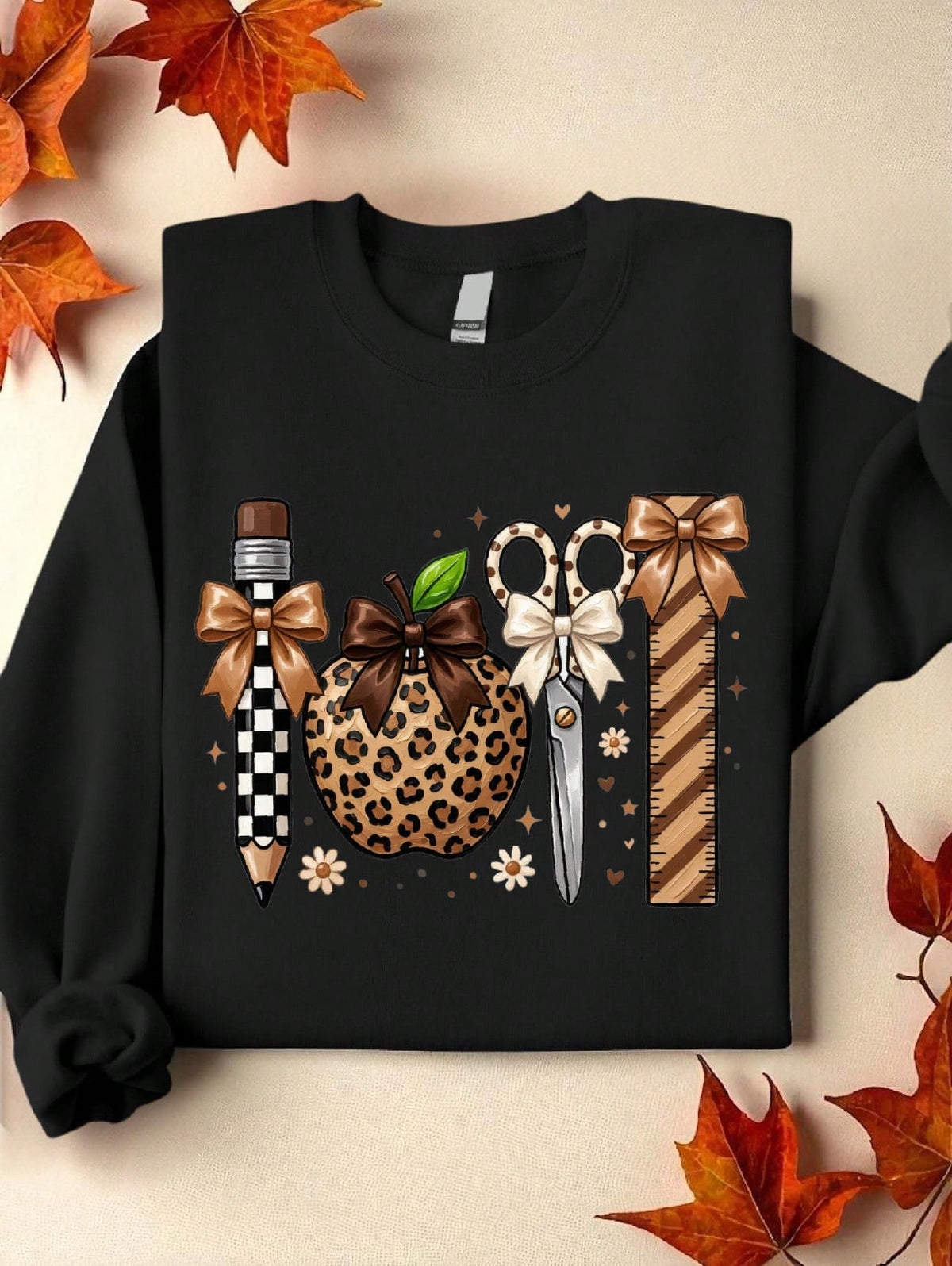 Leopard Teacher Sweatshirt