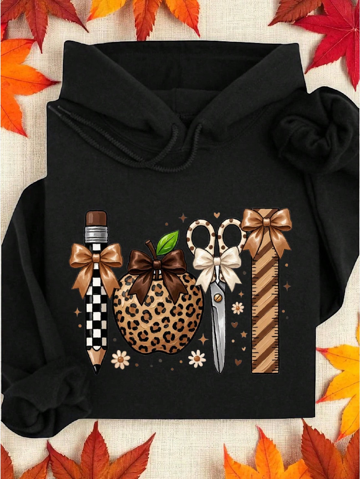 Leopard Teacher Hoodie