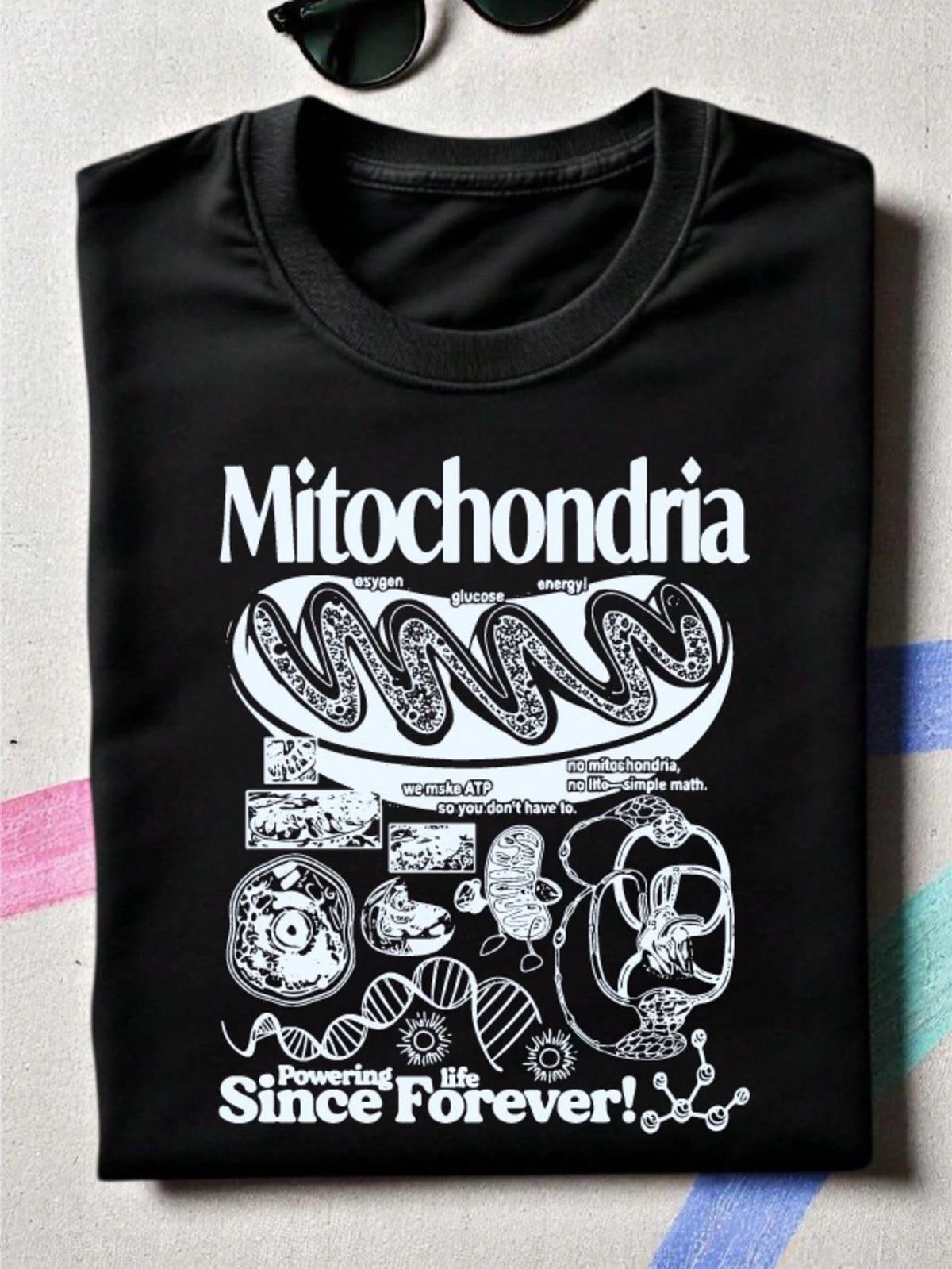 Mitochondria Vintage Science T-Shirt