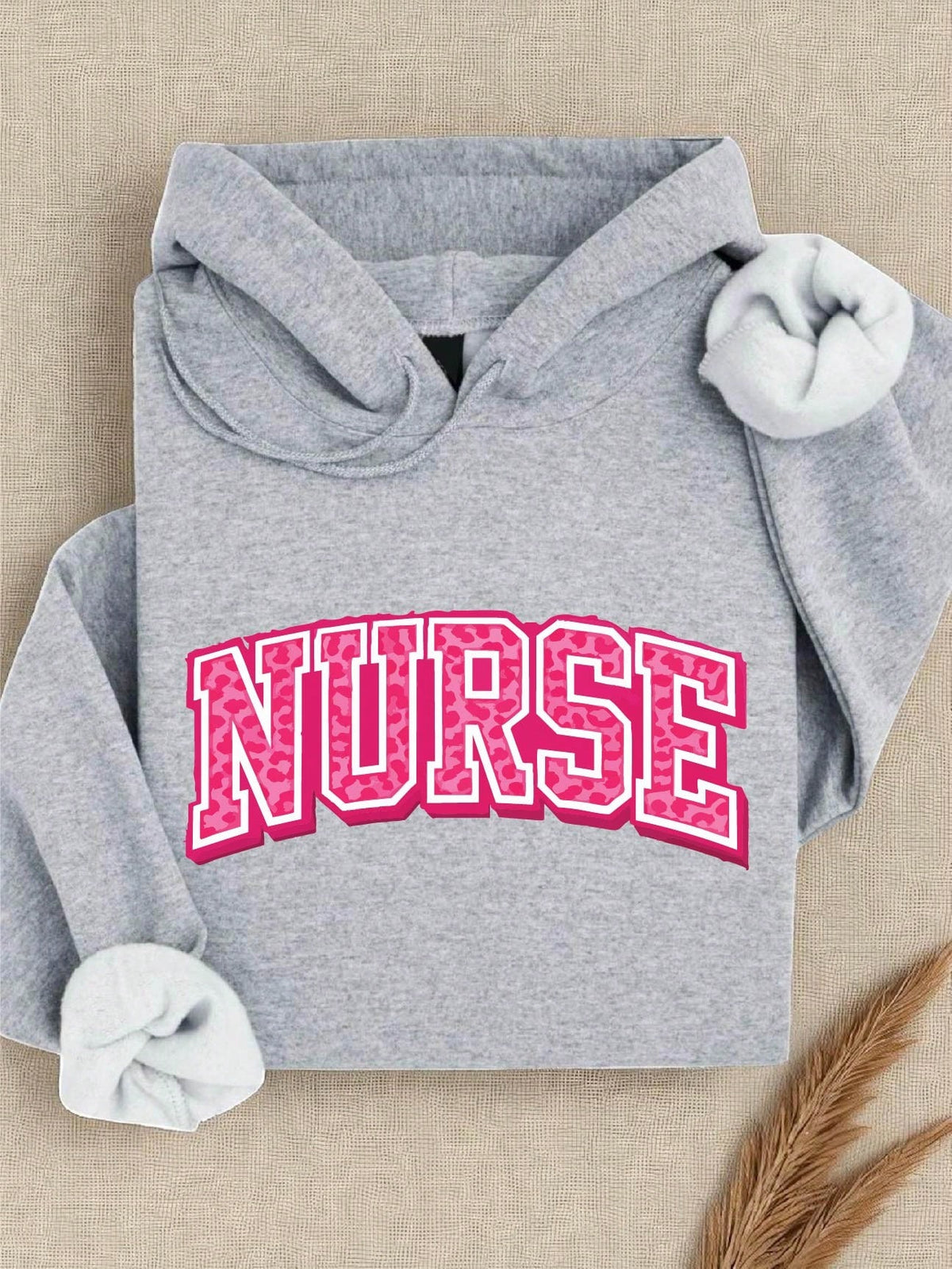 Leopard Nurse Hoodie