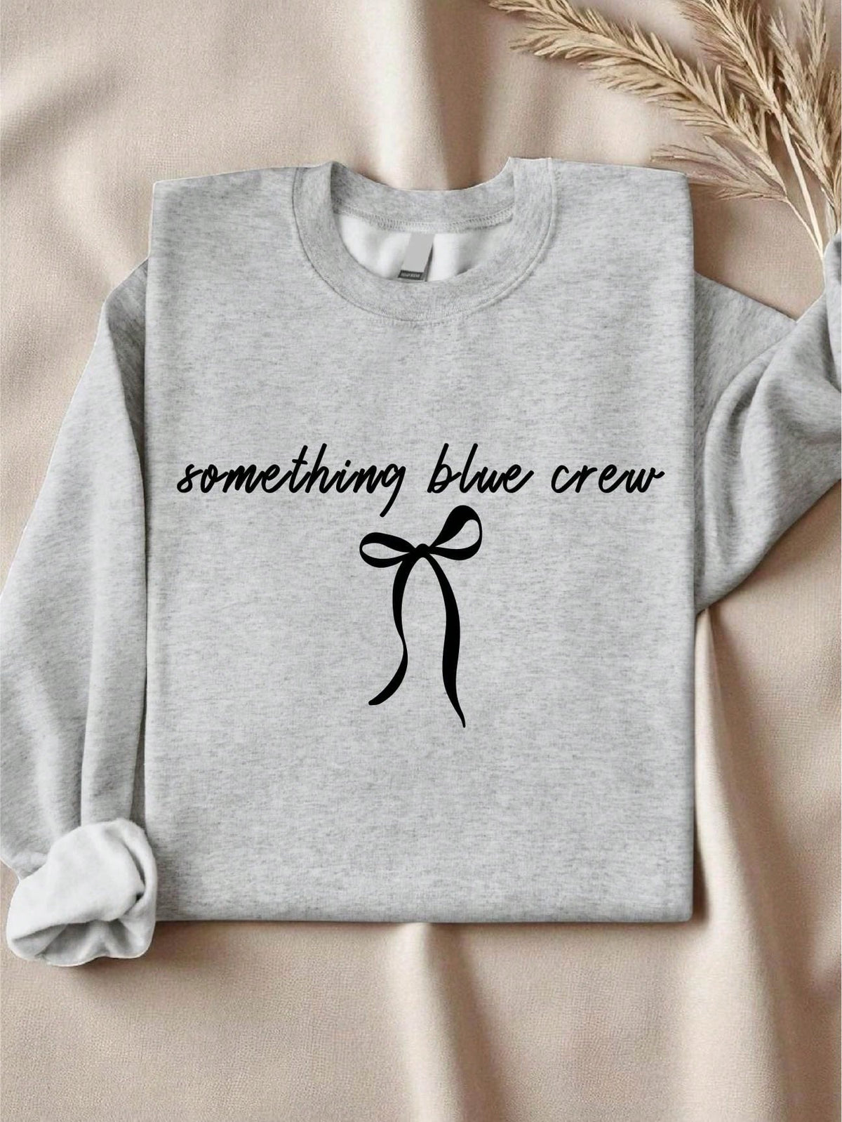 Something Blue Crew Coquette Sweatshirt