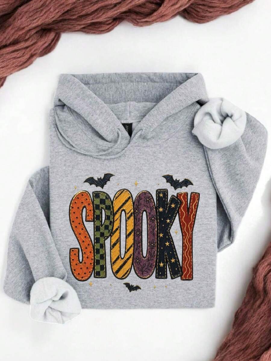 Spooky Halloween (DTF Graphic Print) Hoodie