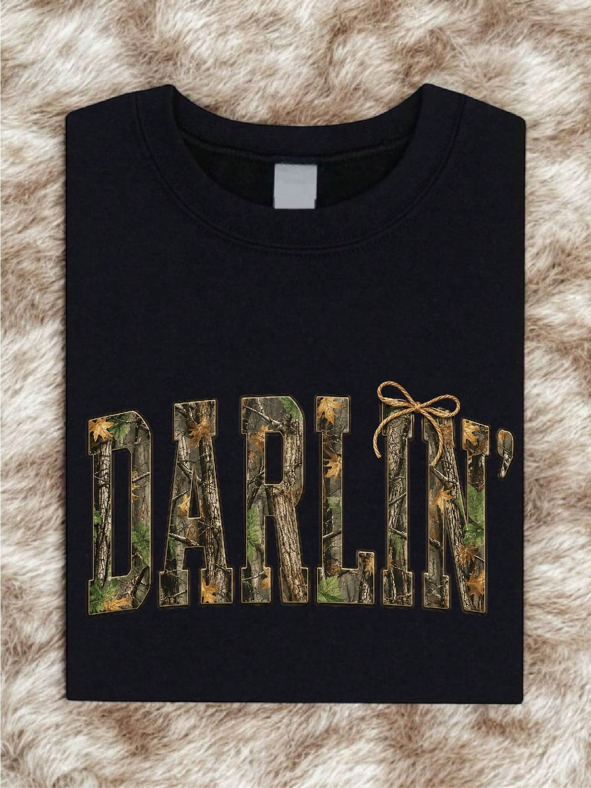 Darlin Camo Western T-Shirt