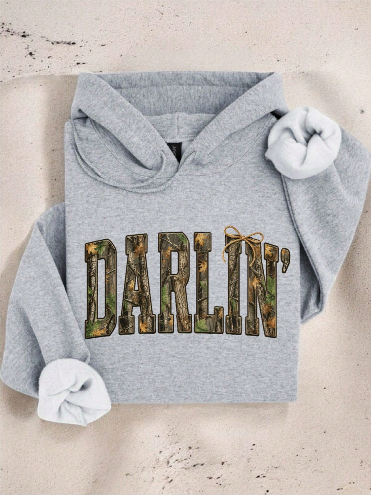 Darlin Camo Western Hoodie