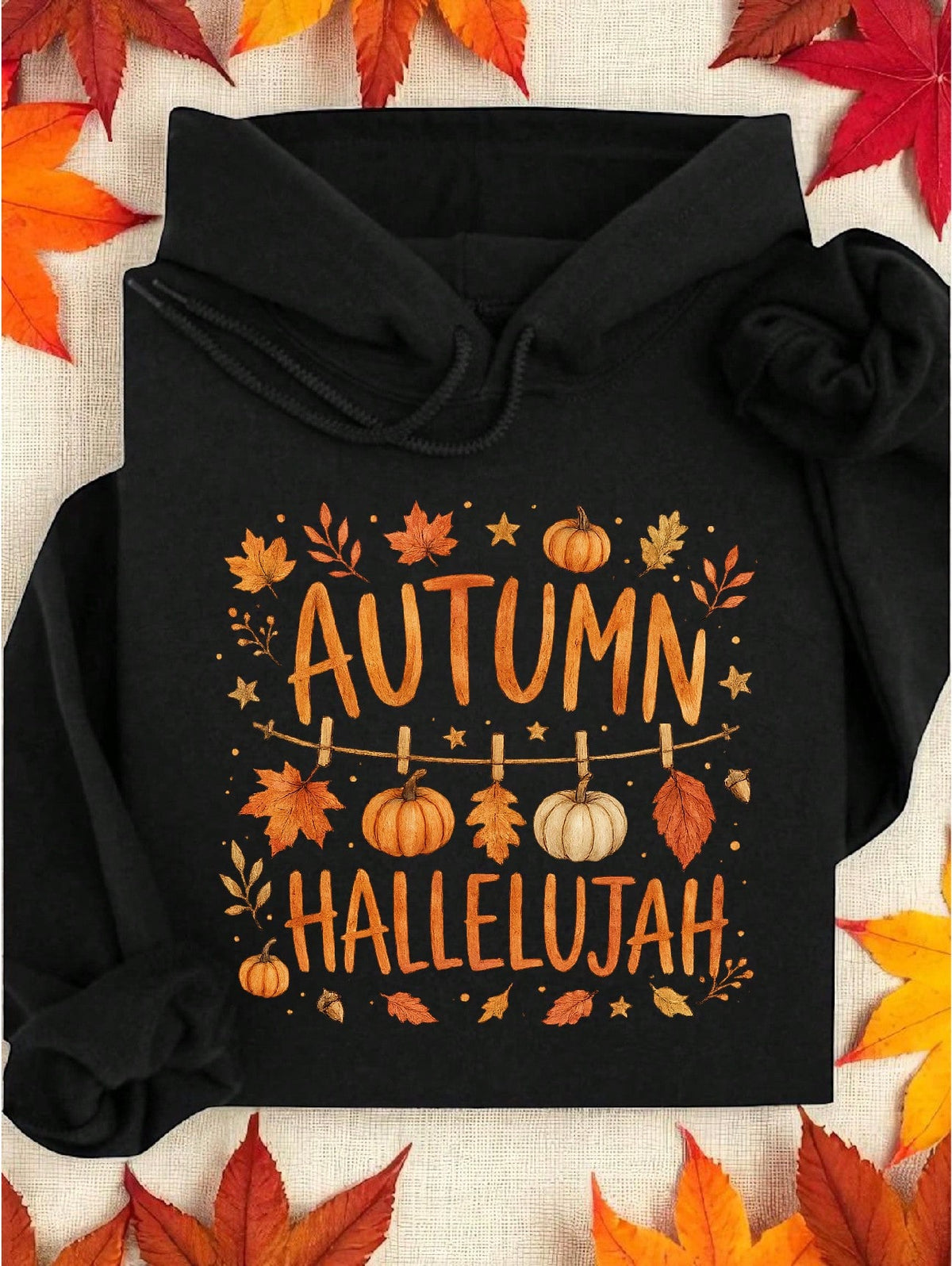 Autumn Pumpkin Unisex Hoodie