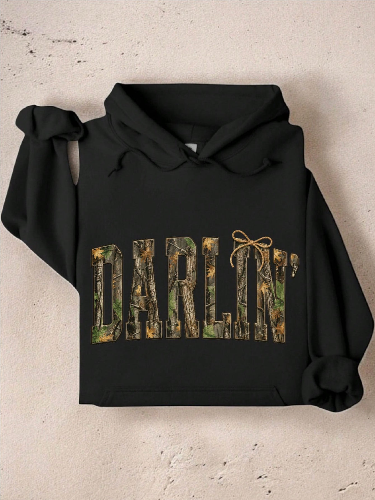Darlin Camo Western Hoodie