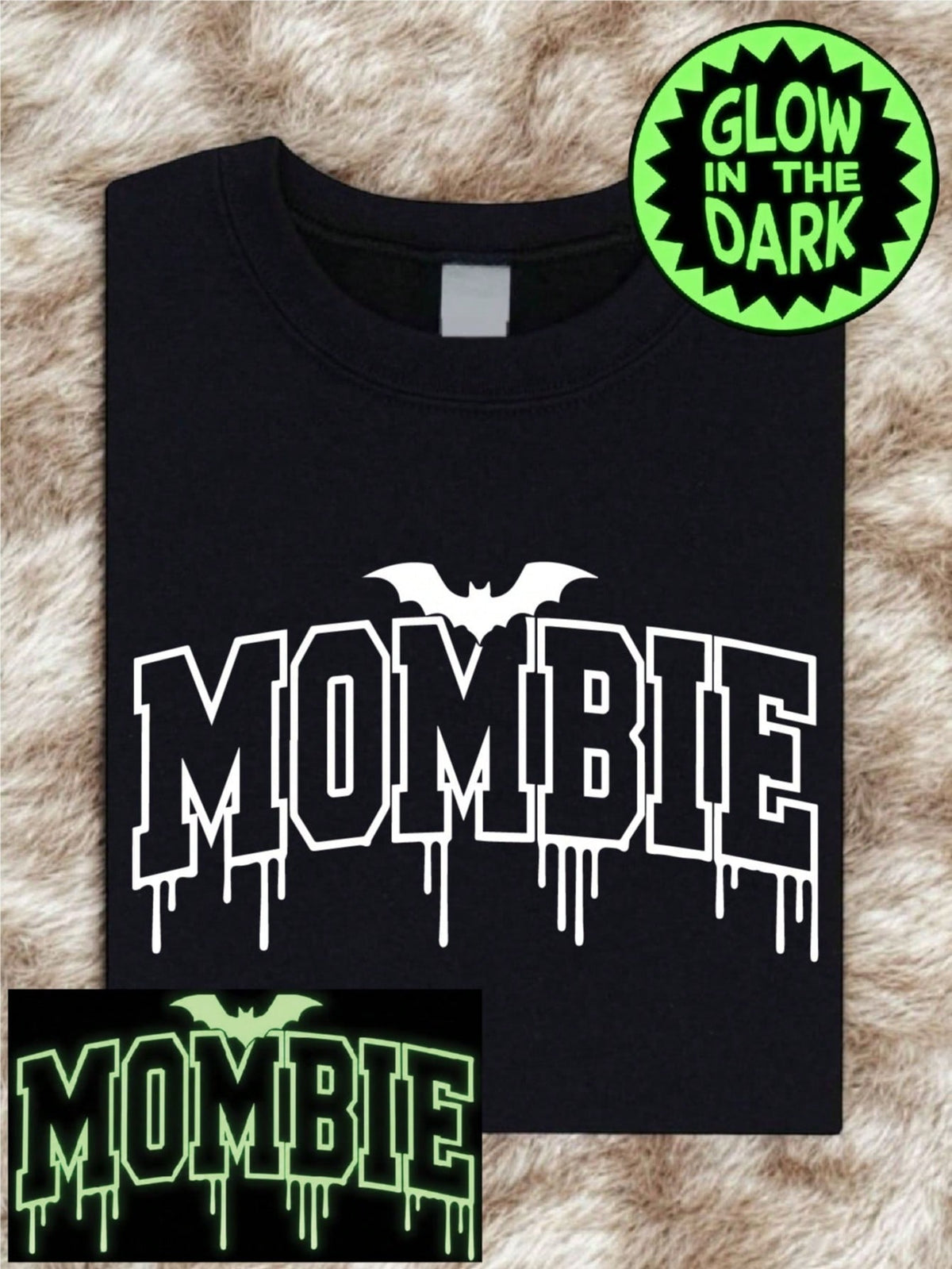 Mombie Halloween Glow In The Dark T-Shirt