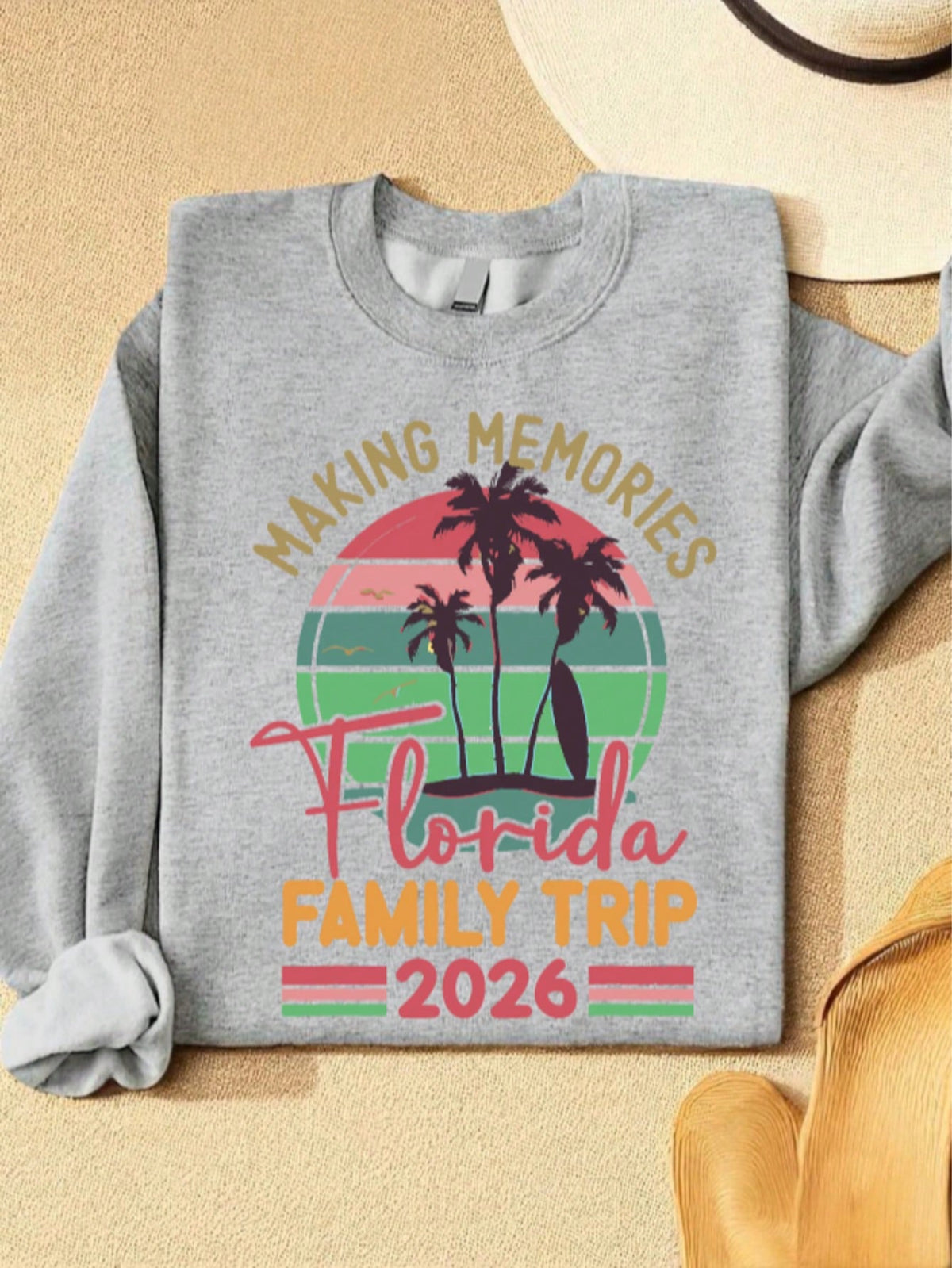 Florida Family Vacation 2026 Sweatshirt