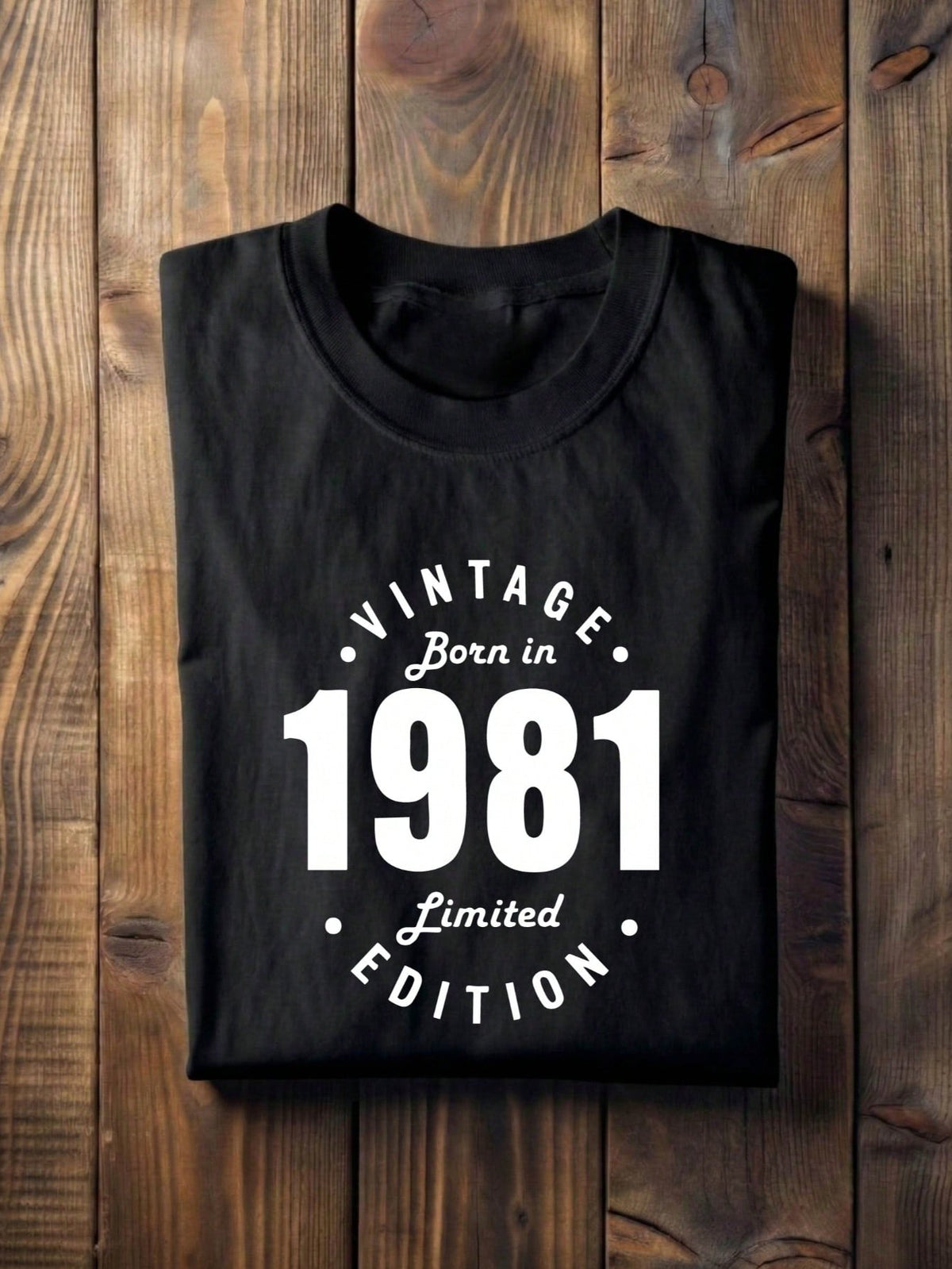 Vintage Born In 1981 Limited Edition T-Shirt