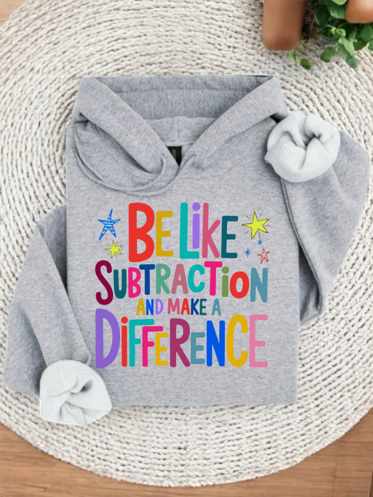Be Like Subtraction And Make A Difference Hoodie