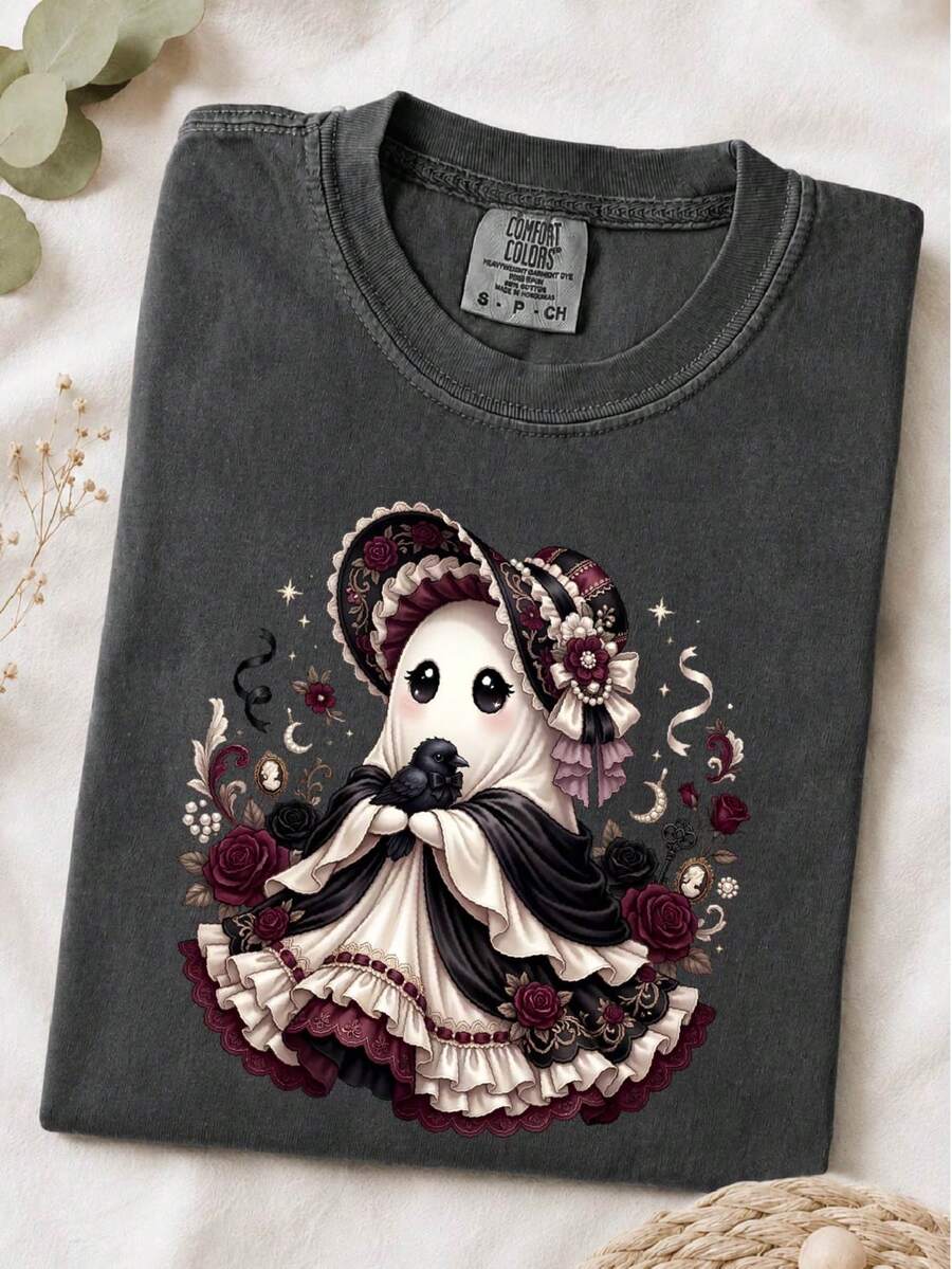 Coquette Ghost Girl T-Shirt