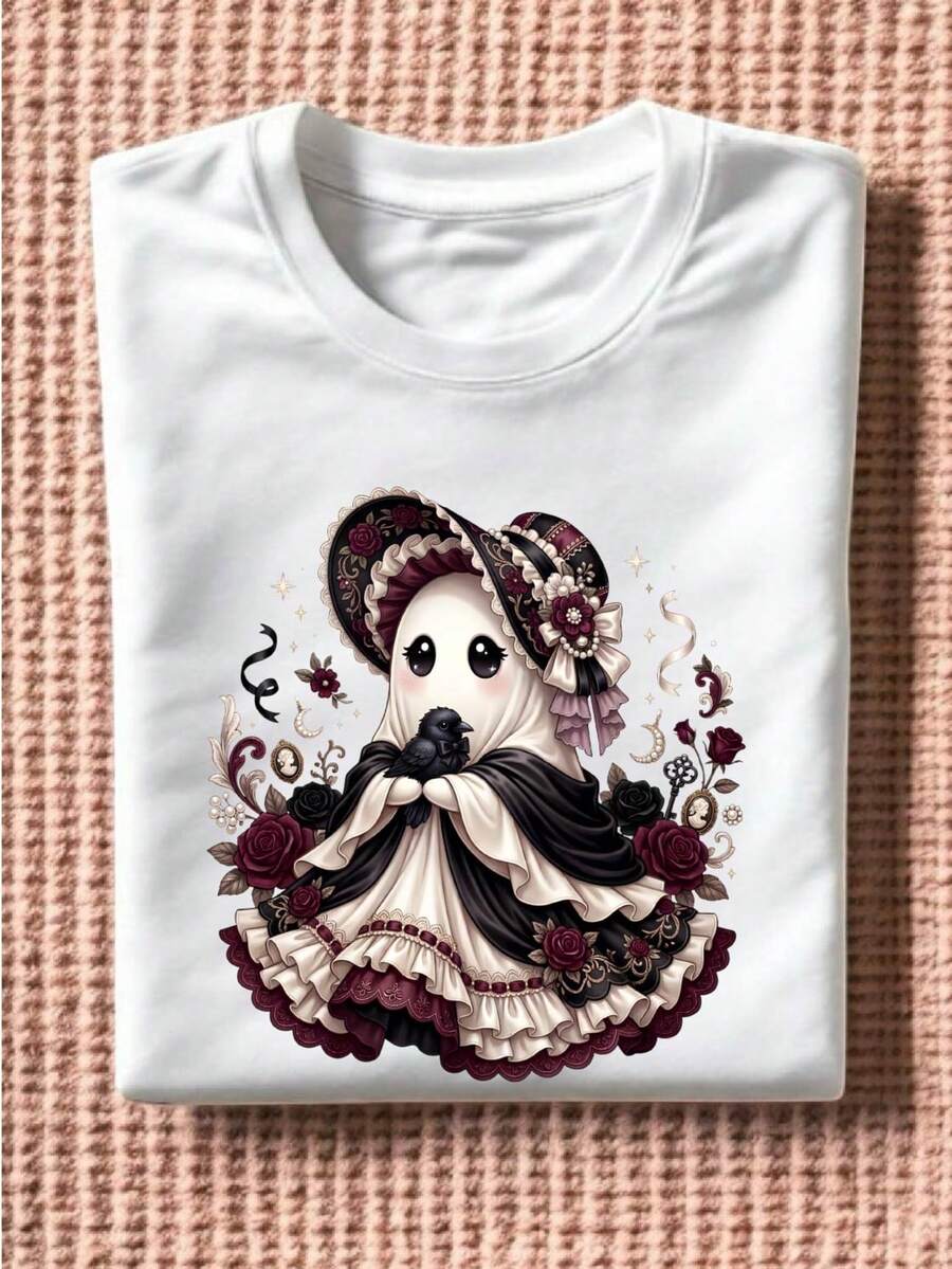 Coquette Ghost Girl T-Shirt