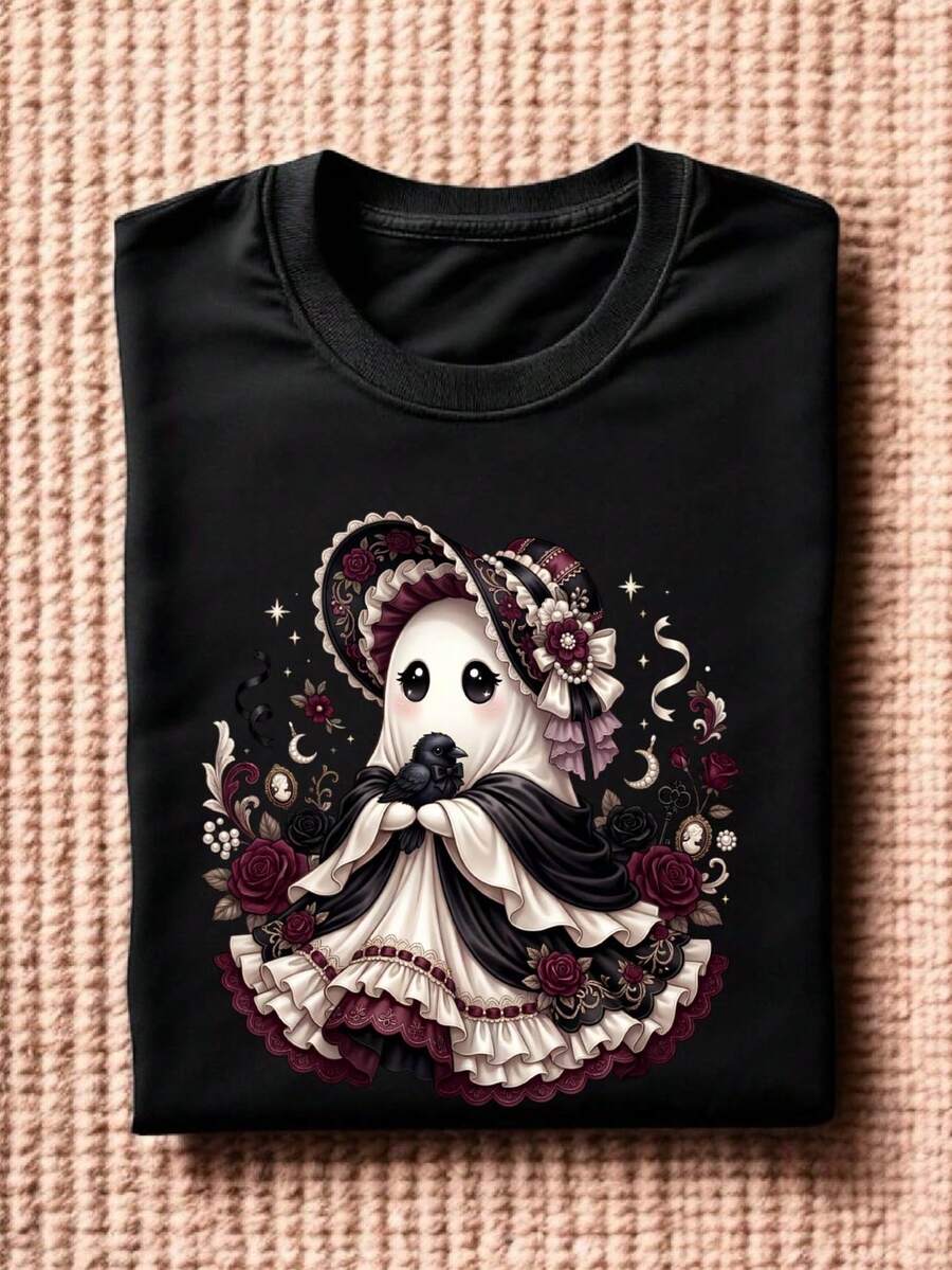 Coquette Ghost Girl T-Shirt