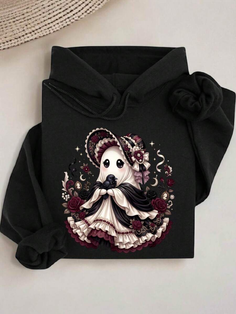 Coquette Ghost Girl Hoodie