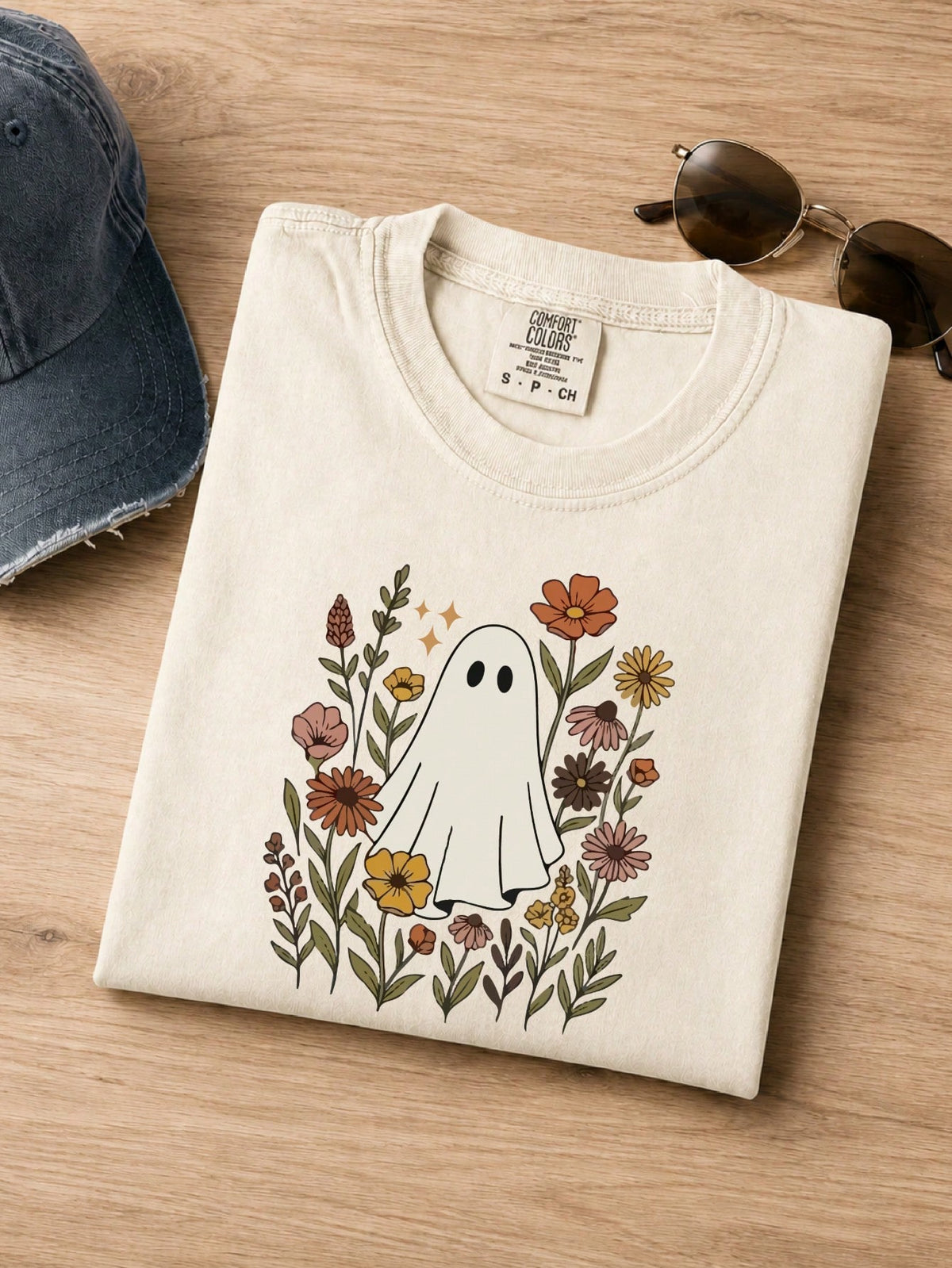 Wildflower Ghost Comfort T-Shirt