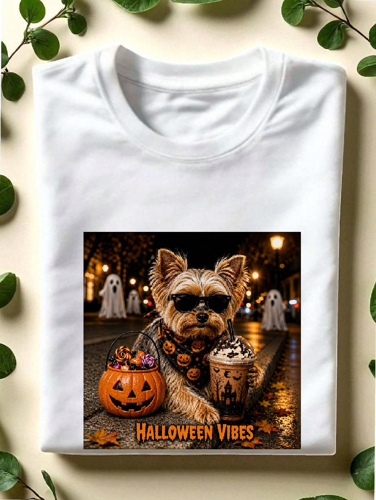 Yorkie Halloween T-Shirt