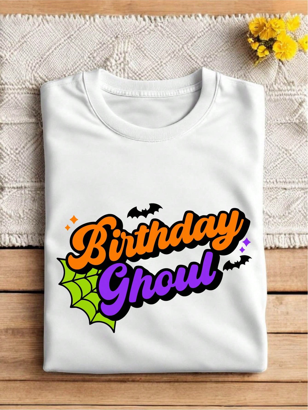 Birthday Ghoul Shirt. Halloween Birthday Party T-Shirt