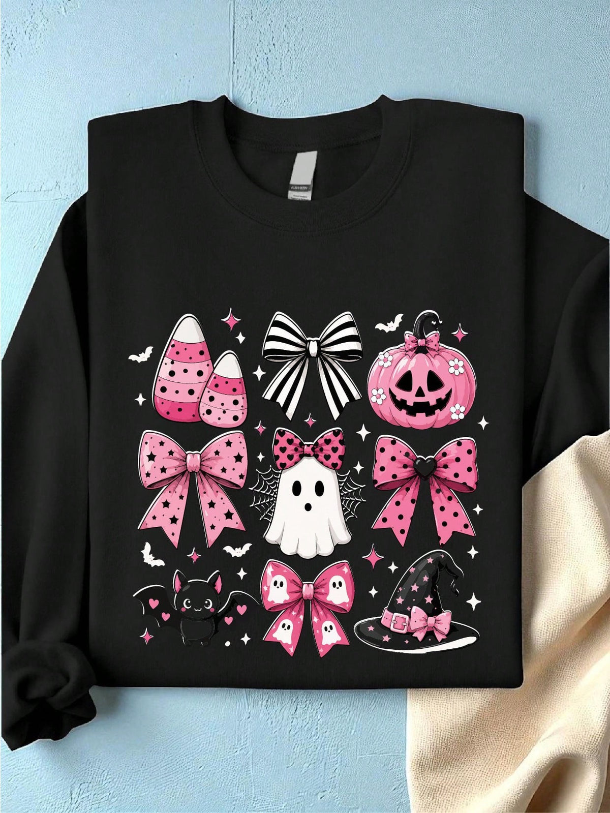 Pink Halloween Sweatshirt