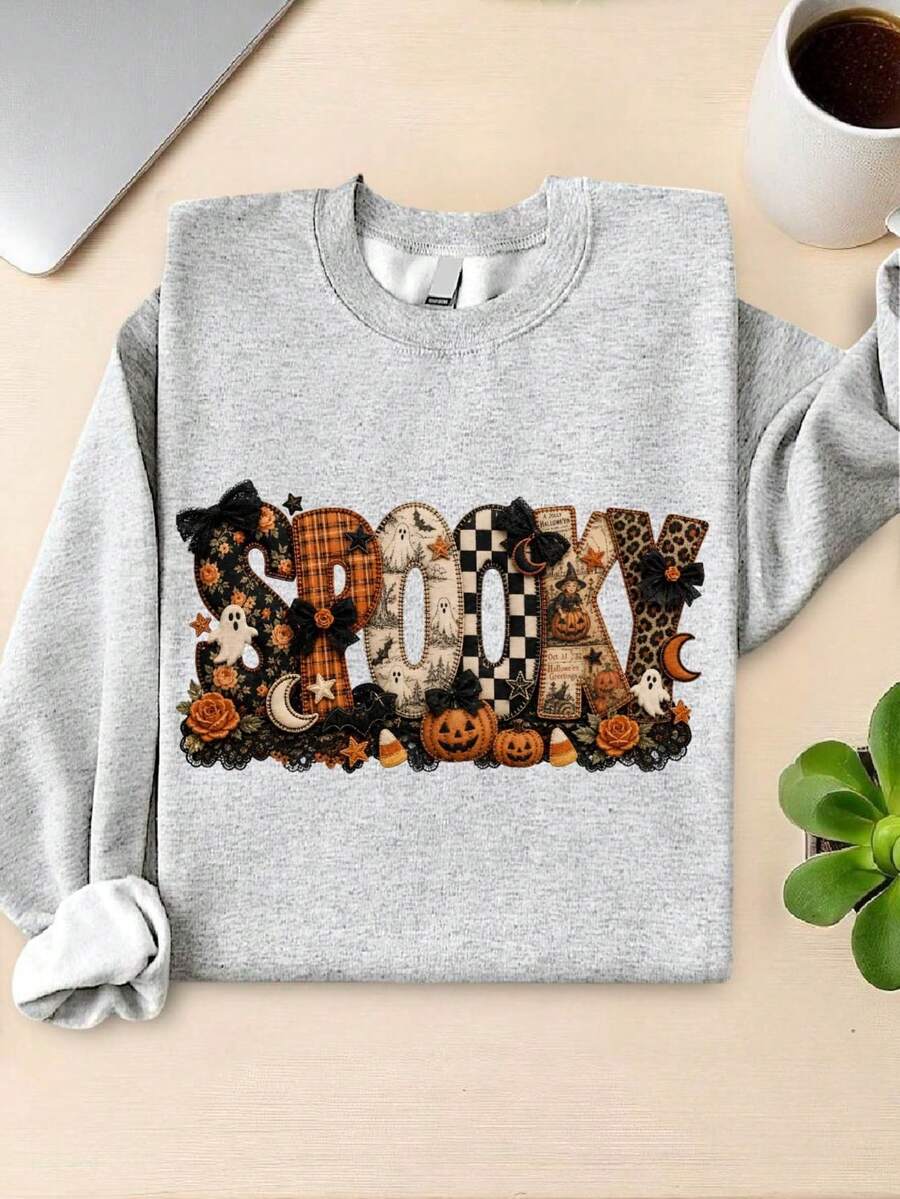 Spooky Pumpkin (DTF Graphic Print) Sweatshirt