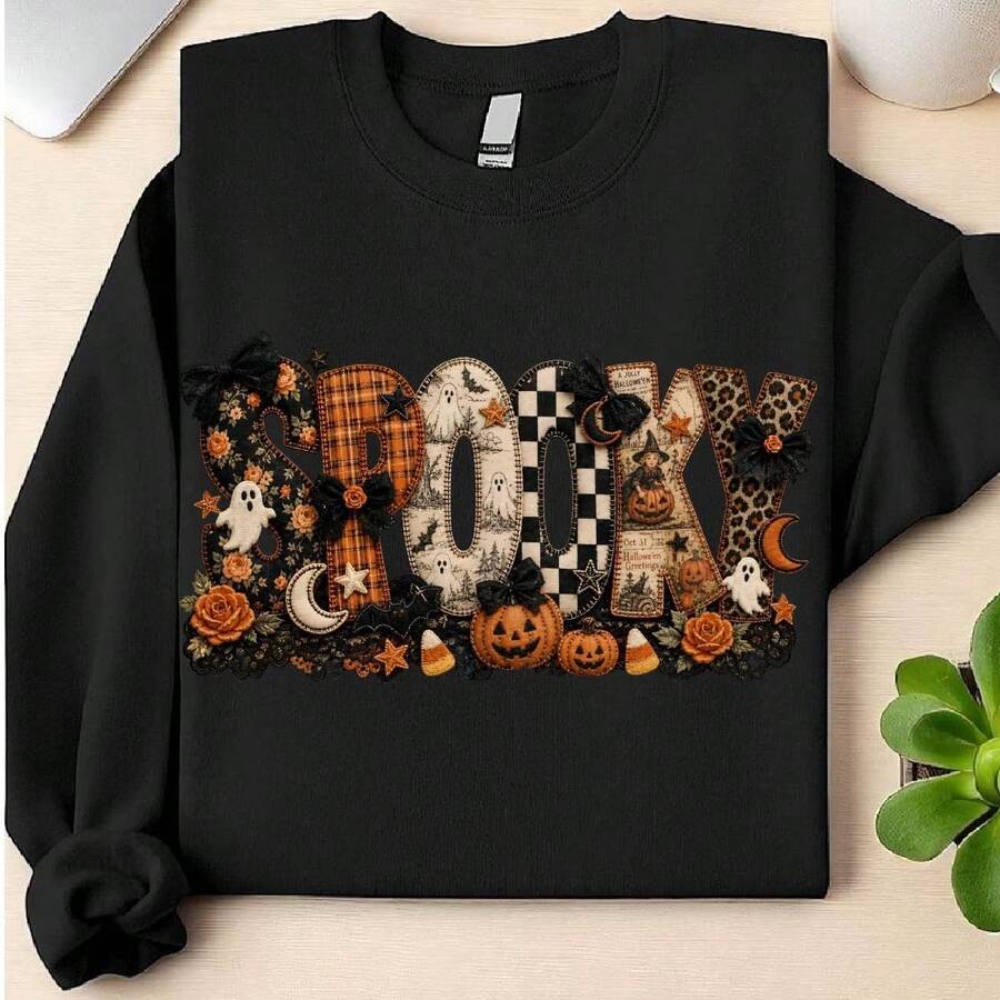 Spooky Pumpkin (DTF Graphic Print) Sweatshirt
