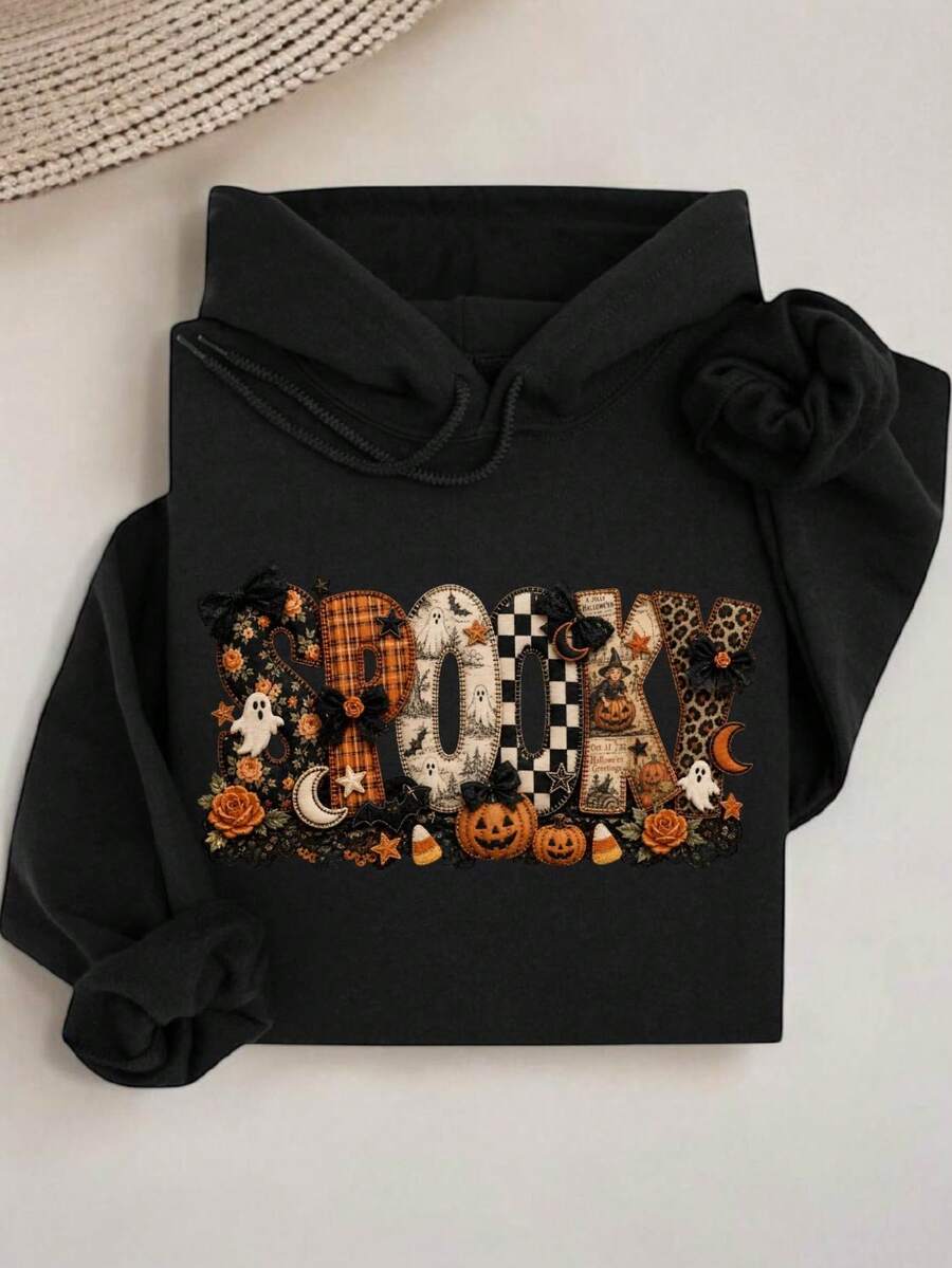 Spooky Pumpkin (DTF Graphic Print) Hoodie