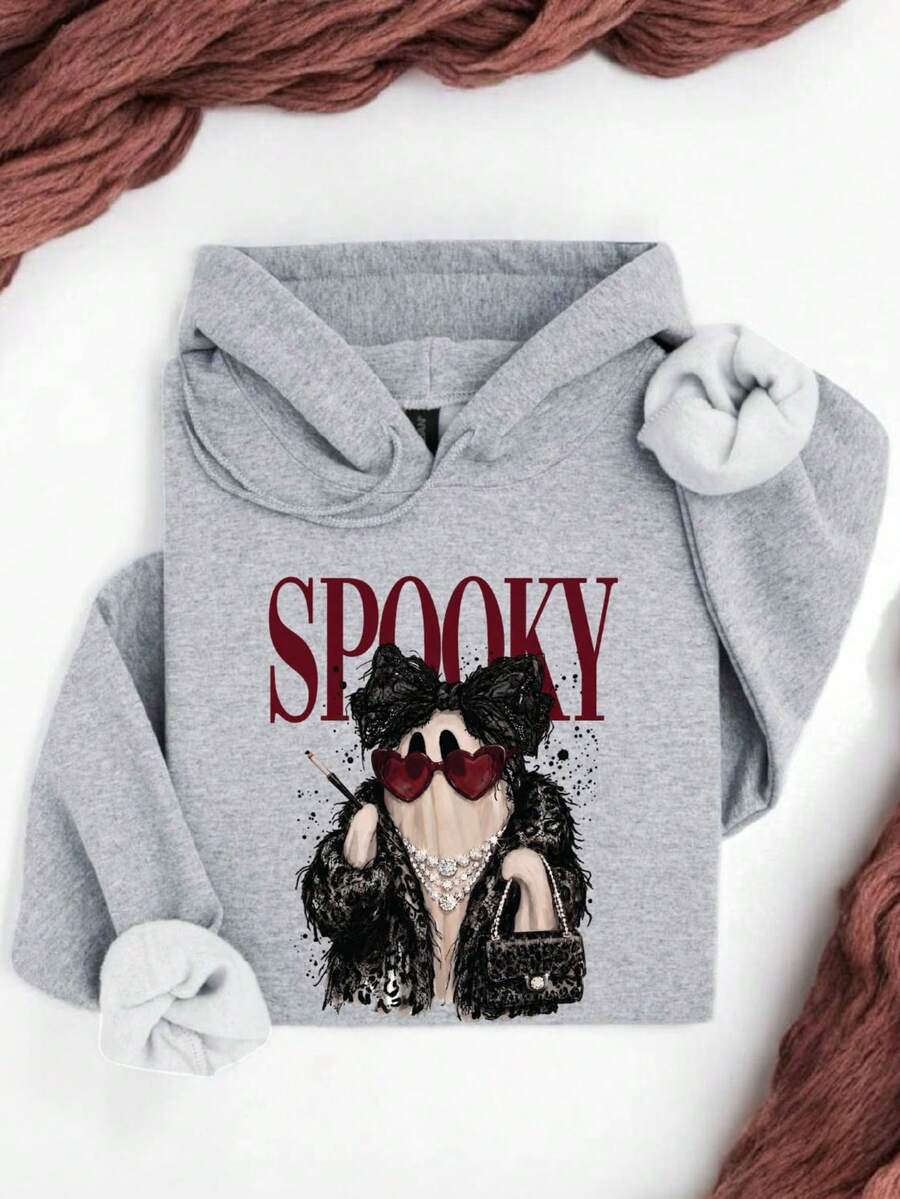 Coquette Ghost (DTF Graphic Print) Hoodie