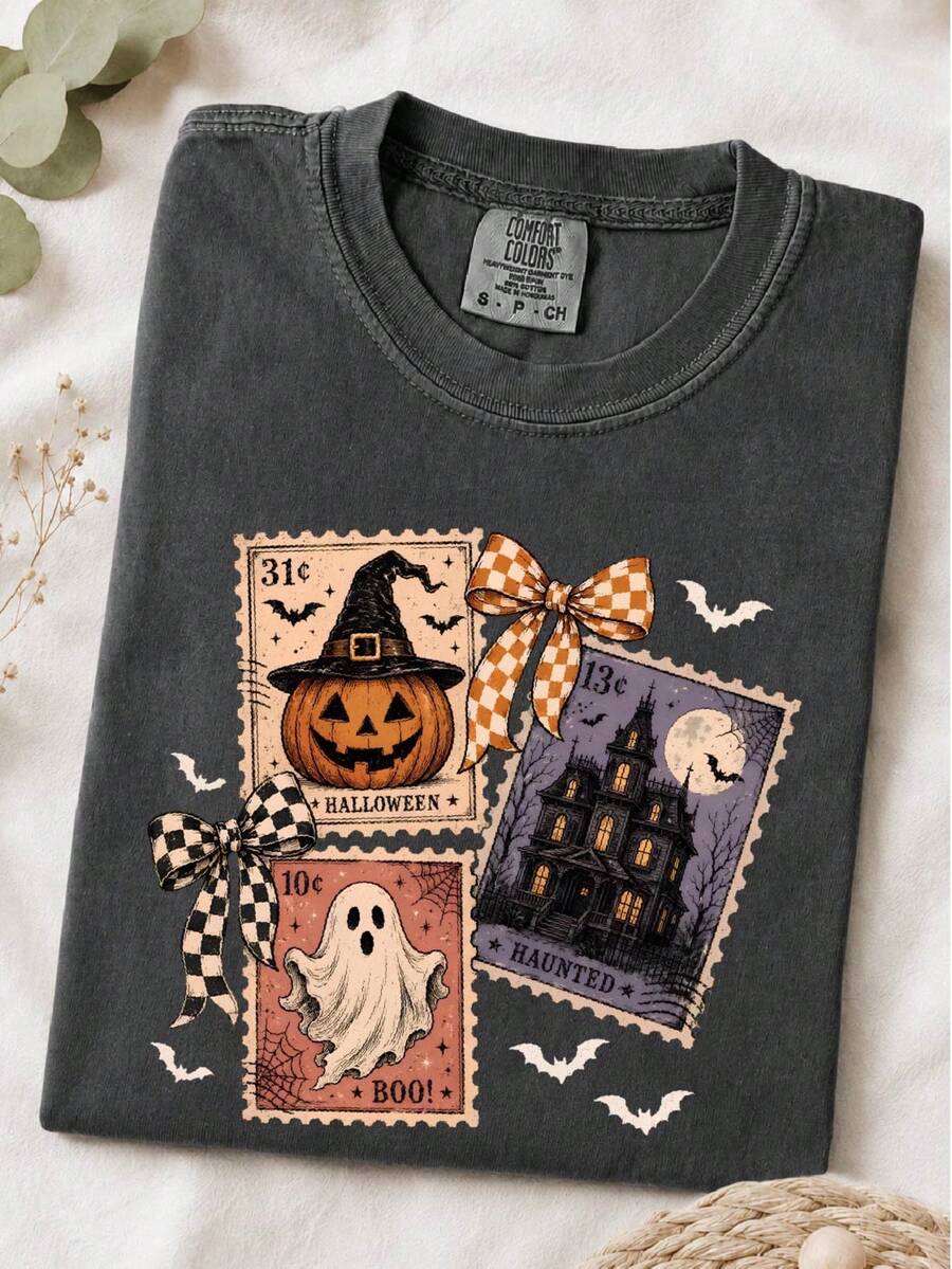 Halloween Stamp T-Shirt