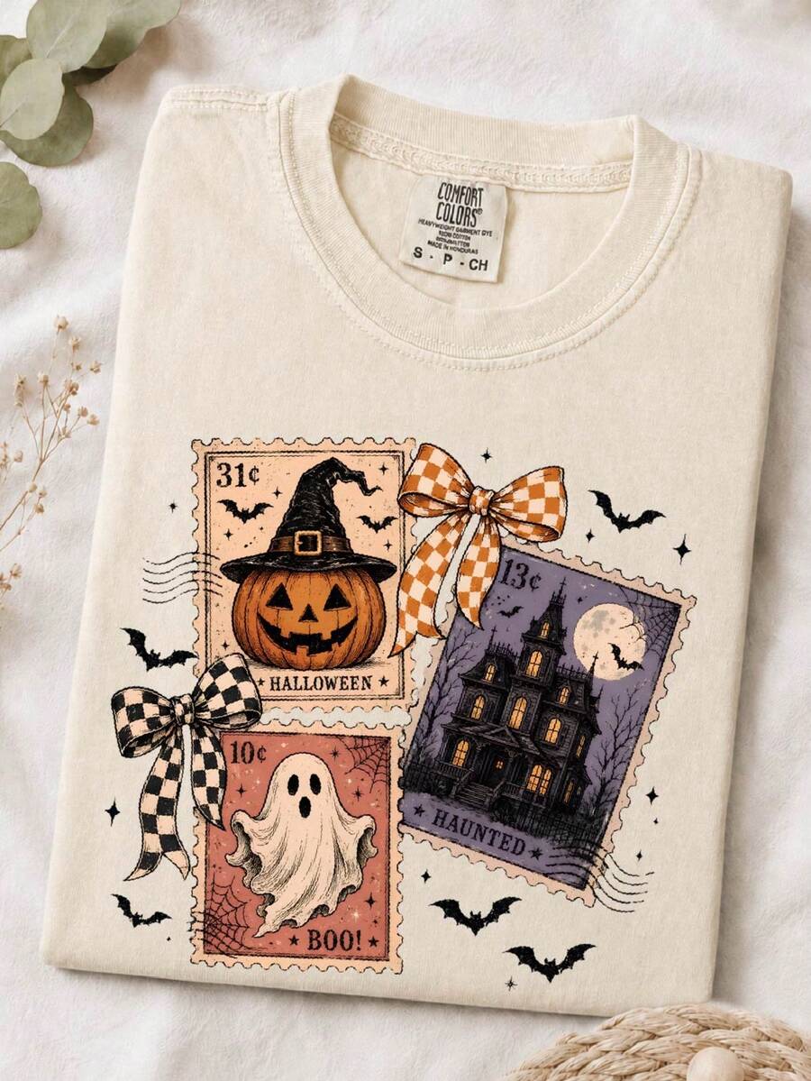 Halloween Stamp T-Shirt