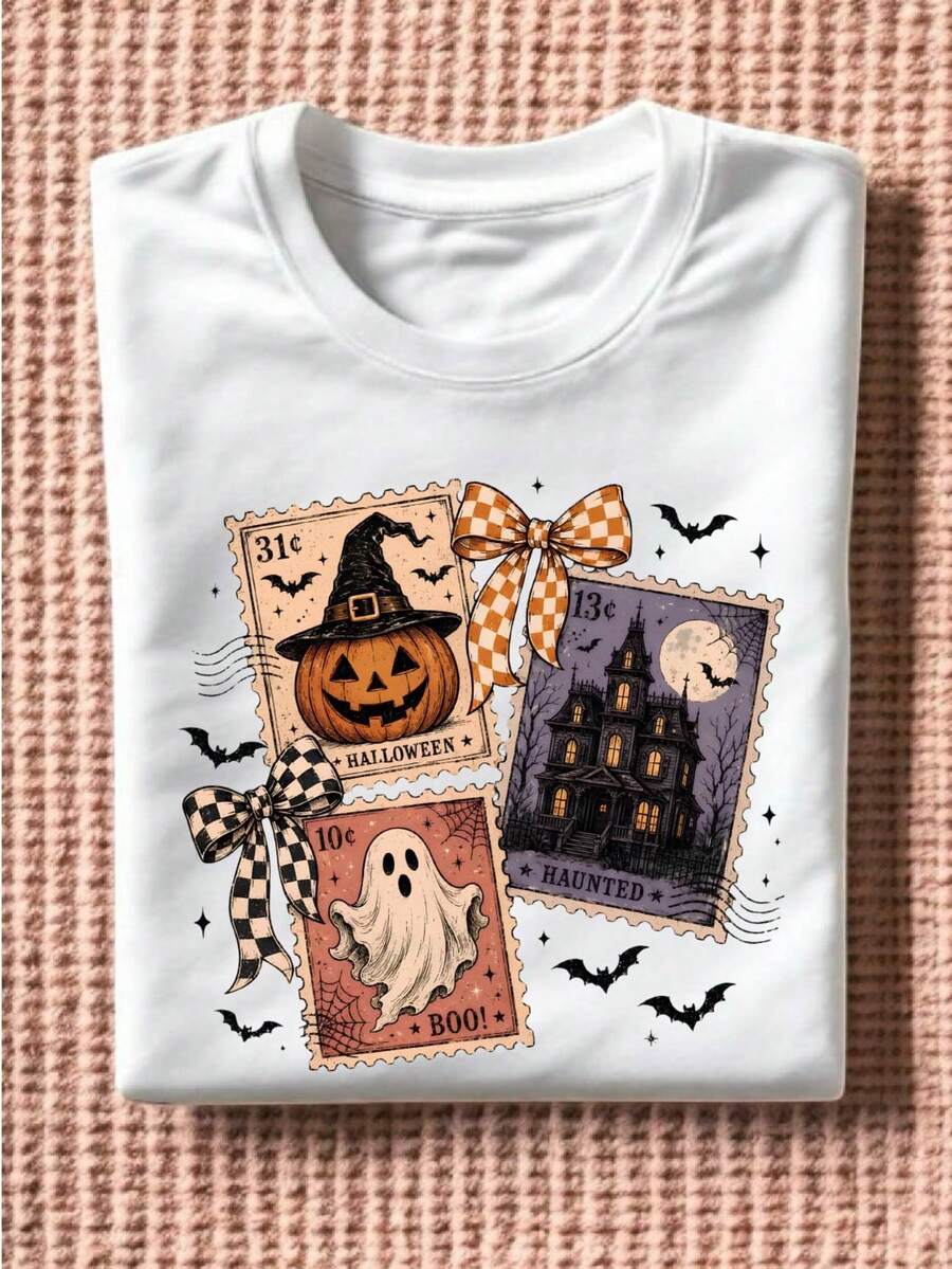 Halloween Stamp T-Shirt