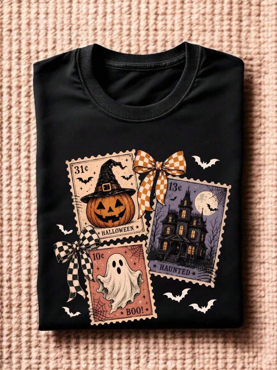 Halloween Stamp T-Shirt