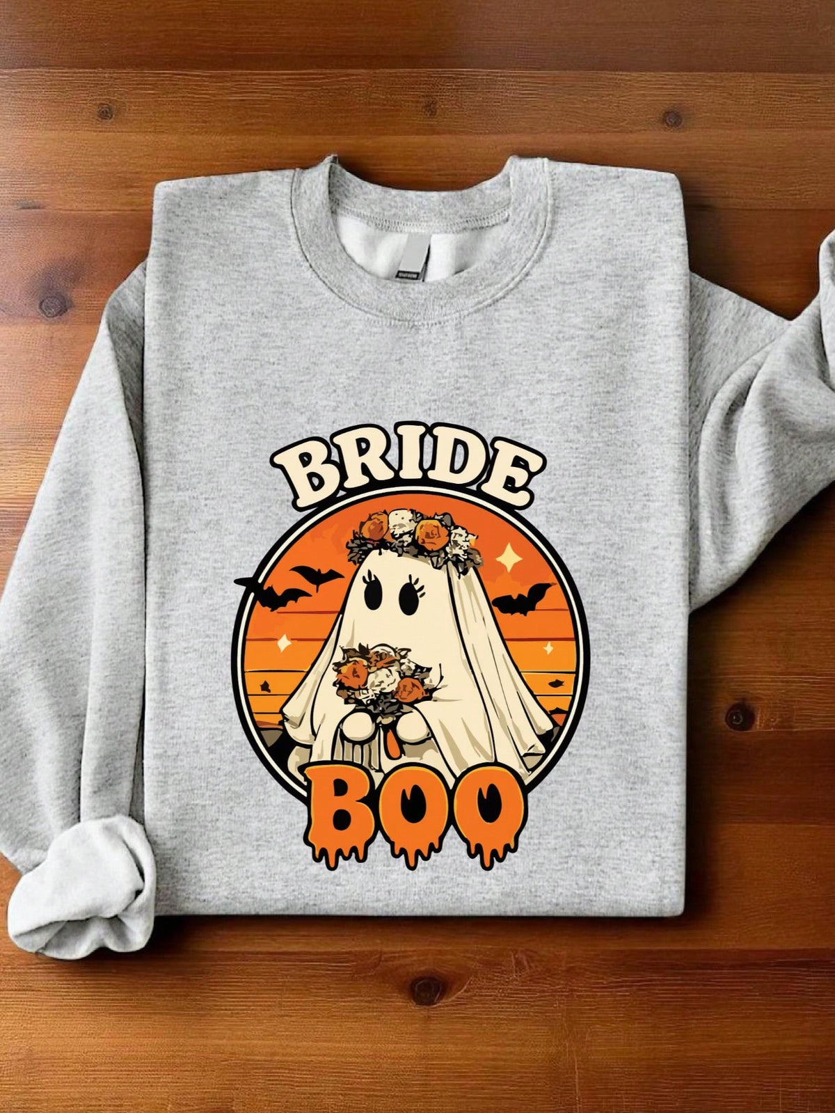 1 PC Bride Groom Boo Sweatshirt
